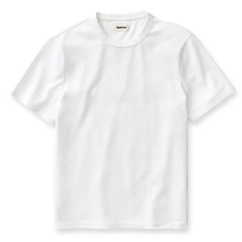 The Organic Cotton Shop Tee | Vintage White | Taylor Stitch made by Taylor Stitch