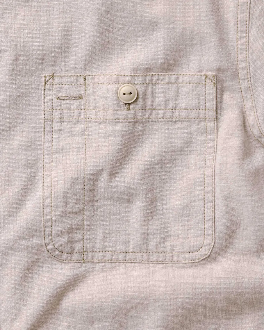 The Foundry Shirt | Natural Chambray | Taylor Stitch sold by Man Ready product image thumbnail 4