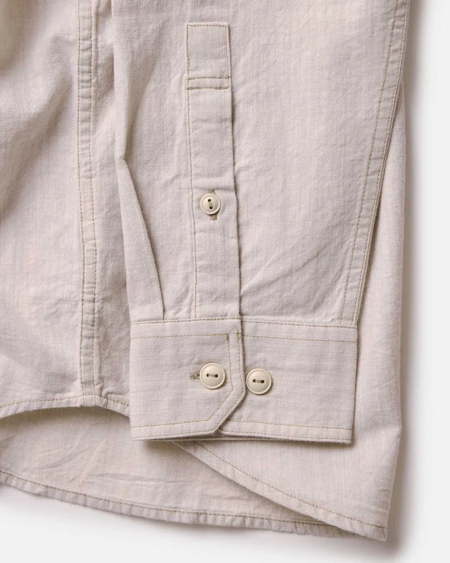 The Foundry Shirt | Natural Chambray | Taylor Stitch sold by Man Ready product image thumbnail 5