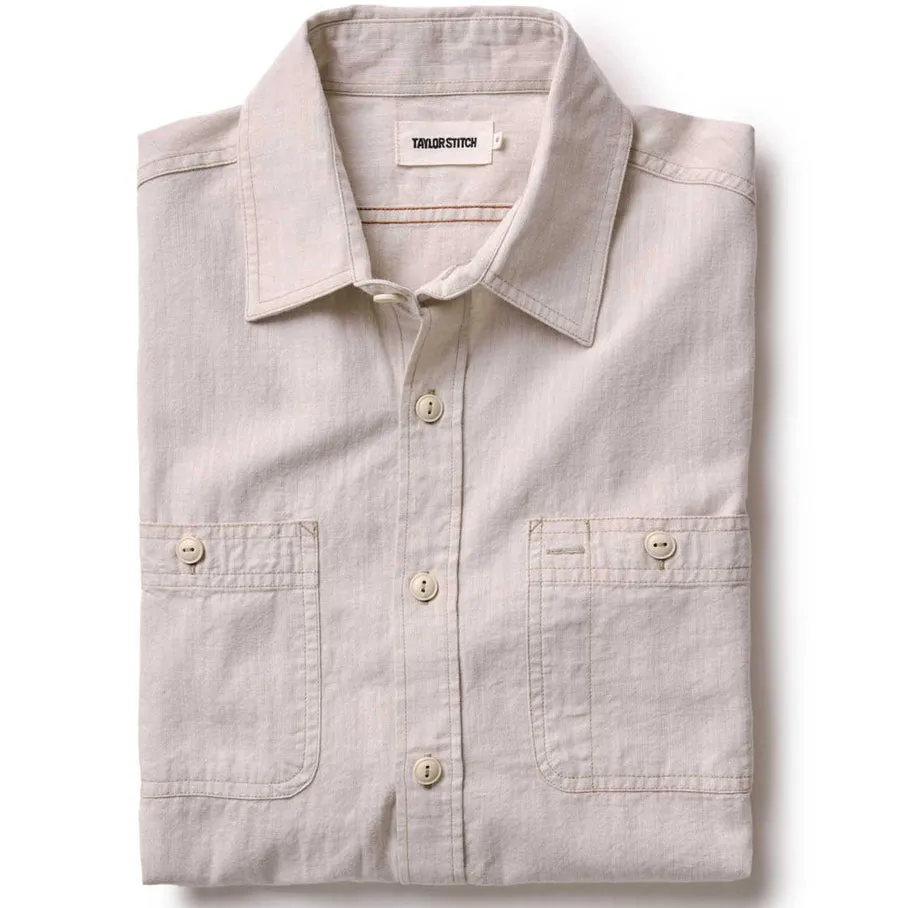 The Foundry Shirt | Natural Chambray | Taylor Stitch sold by Man Ready product image thumbnail 2