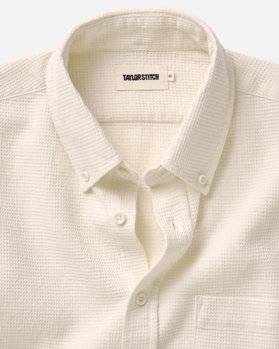 The Jack | Vintage White Waffle | Taylor Stitch sold by Man Ready product image thumbnail 3