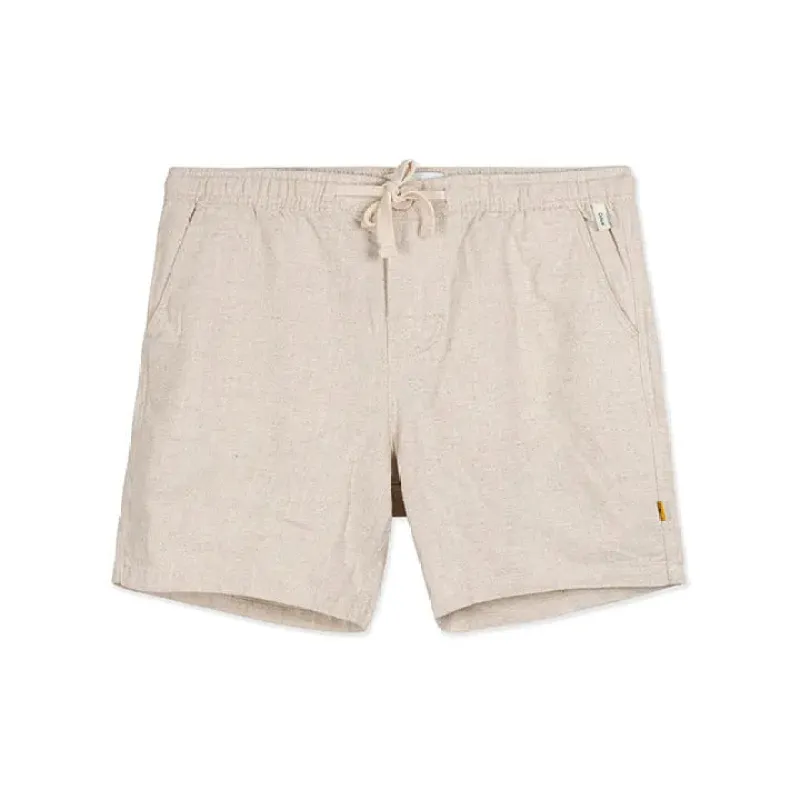Cruiser Linen Short | Ecru | Critical Slide made by Man Ready