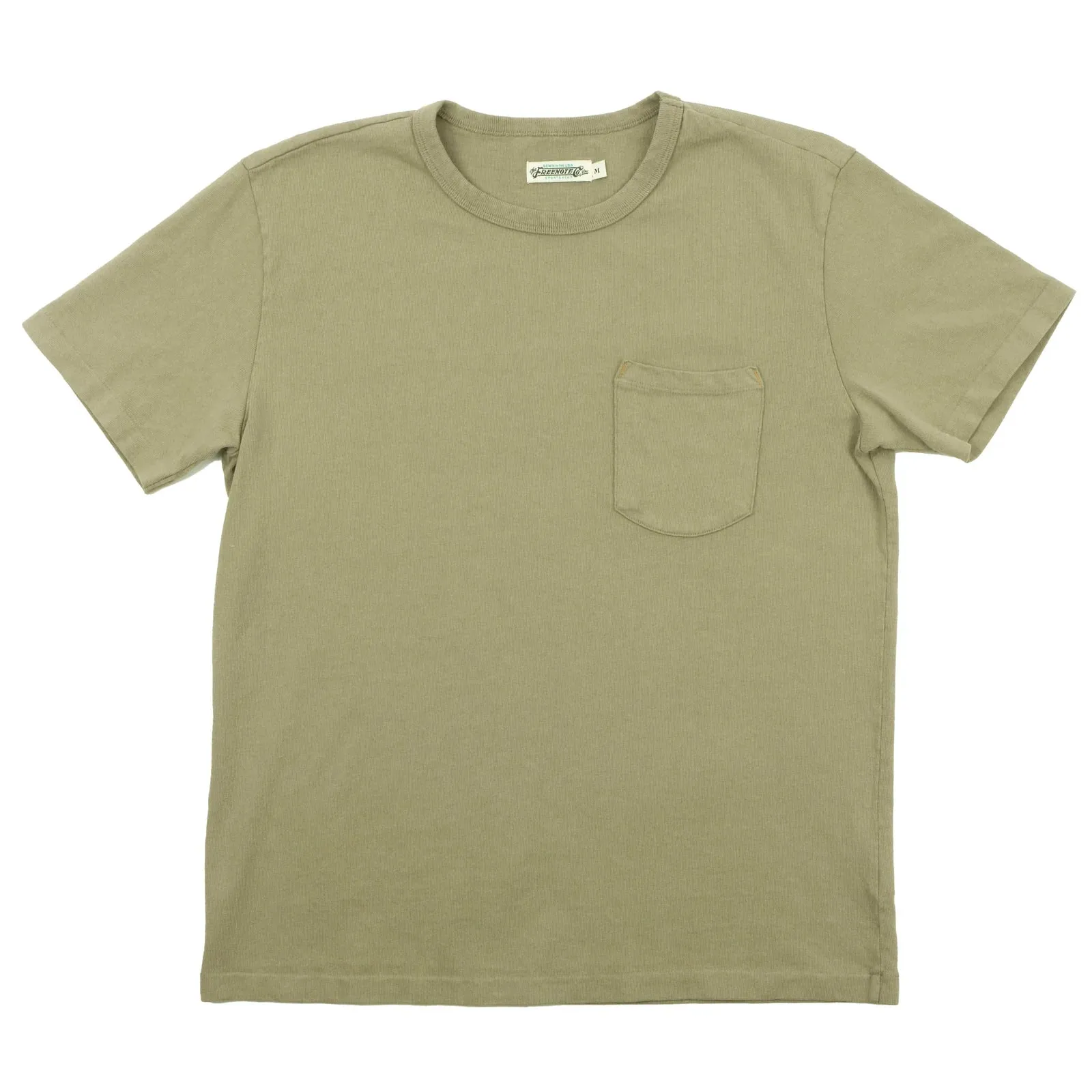 13 oz Pocket Tee | Fog | Freenote Cloth sold by Man Ready