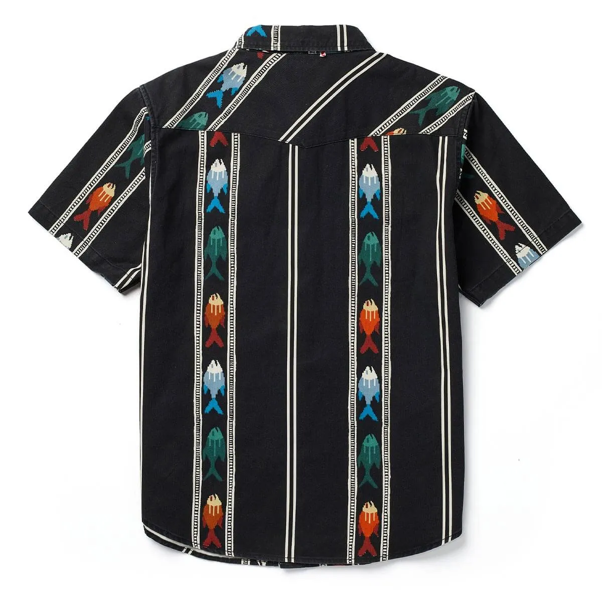 Amarillo S/S Shirt | Upstream Black | Seager Co. sold by Man Ready product image thumbnail 2