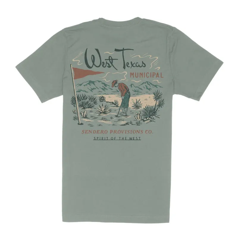 West Texas Municipal Tee | Laguna | Sendero Provisions Co made by Sendero Provisions CO