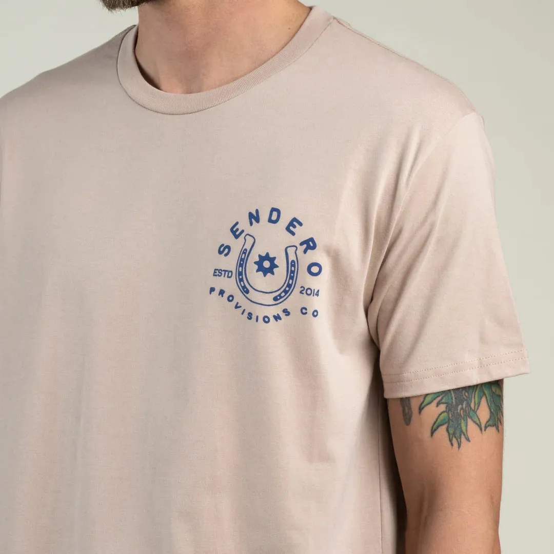 No Luck Tee | Sand | Sendero Provisions Co sold by Man Ready product image thumbnail 4