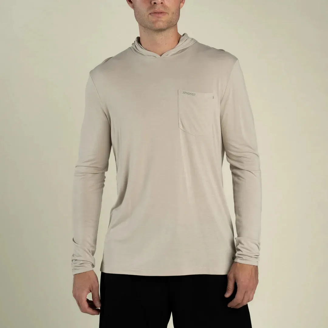 Yucatan Bamboo Hoodie Tech Shirt | Saddle To Surf | Sendero Provisions Co sold by Man Ready product image thumbnail 2
