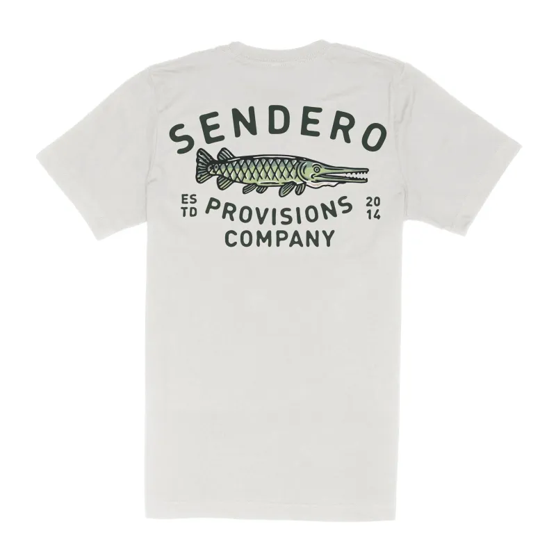 Gar Tee | Vintage White | Sendero Provisions Co made by Sendero Provisions CO