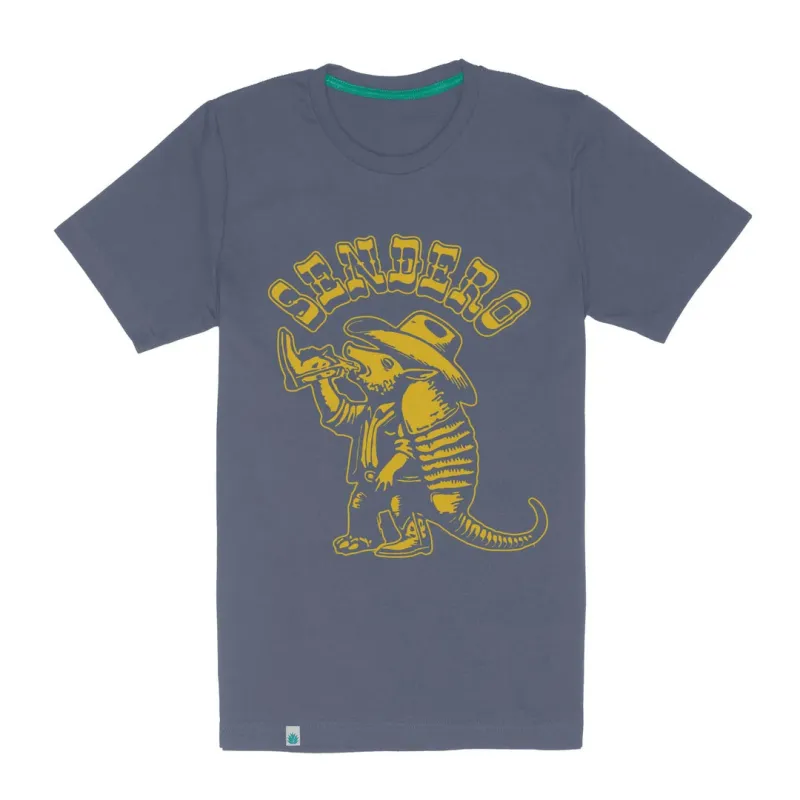 Armadillo Tee | Navy | Sendero Provisions Co made by Sendero Provisions CO