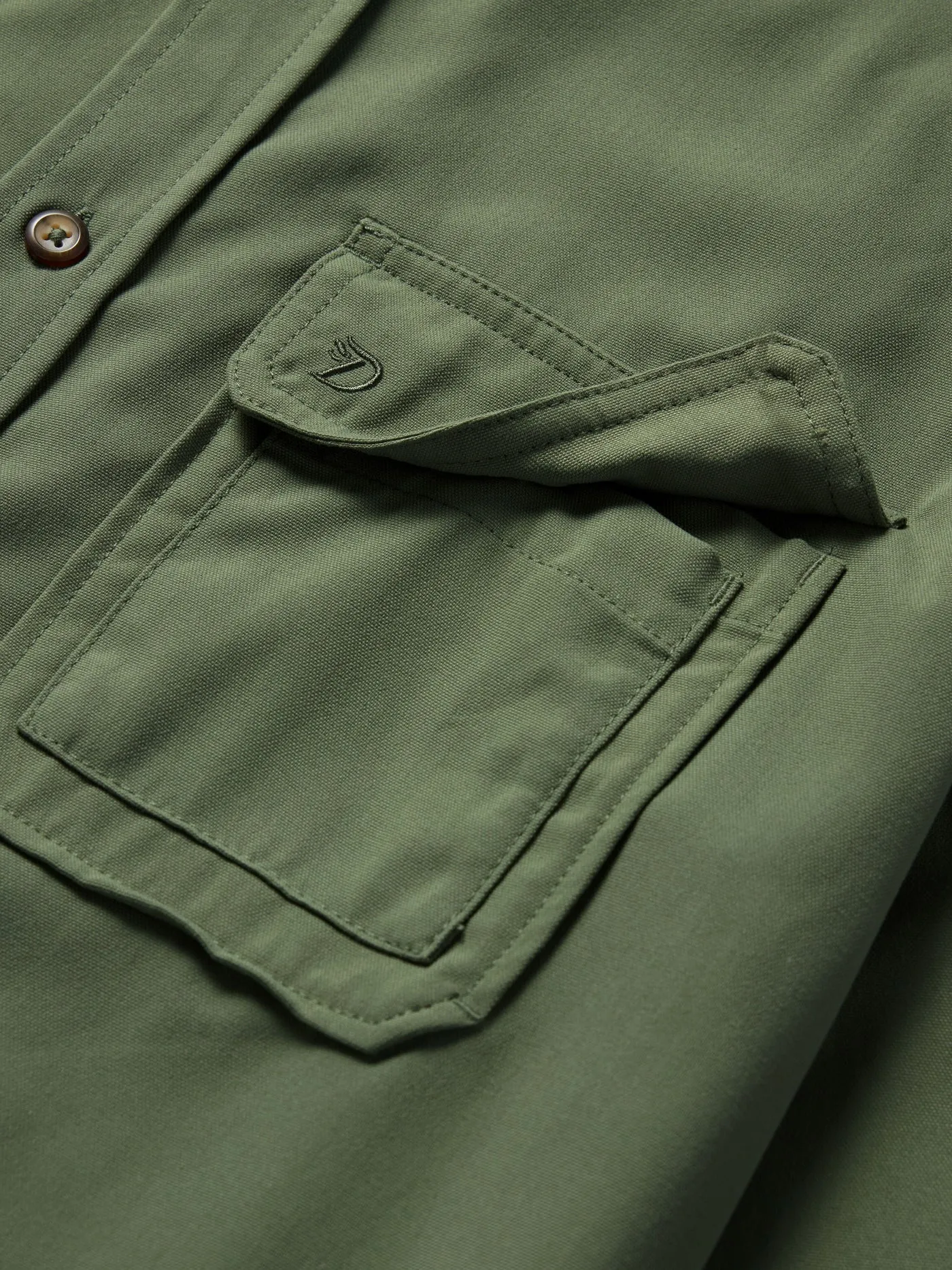 Field Shirt | Thyme | Duck Camp sold by Man Ready product image thumbnail 3