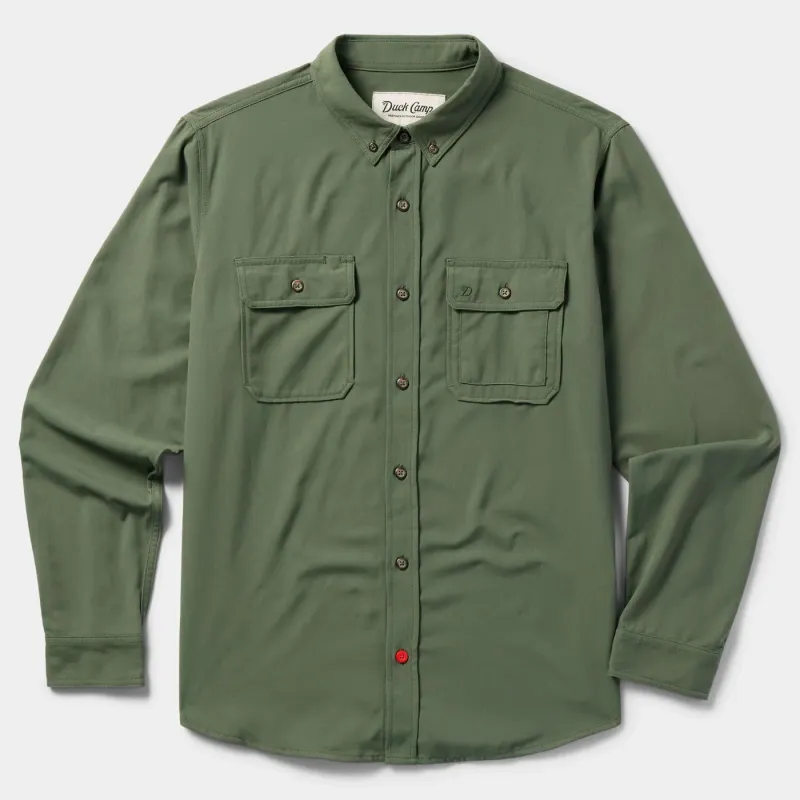 Field Shirt | Thyme | Duck Camp made by Man Ready