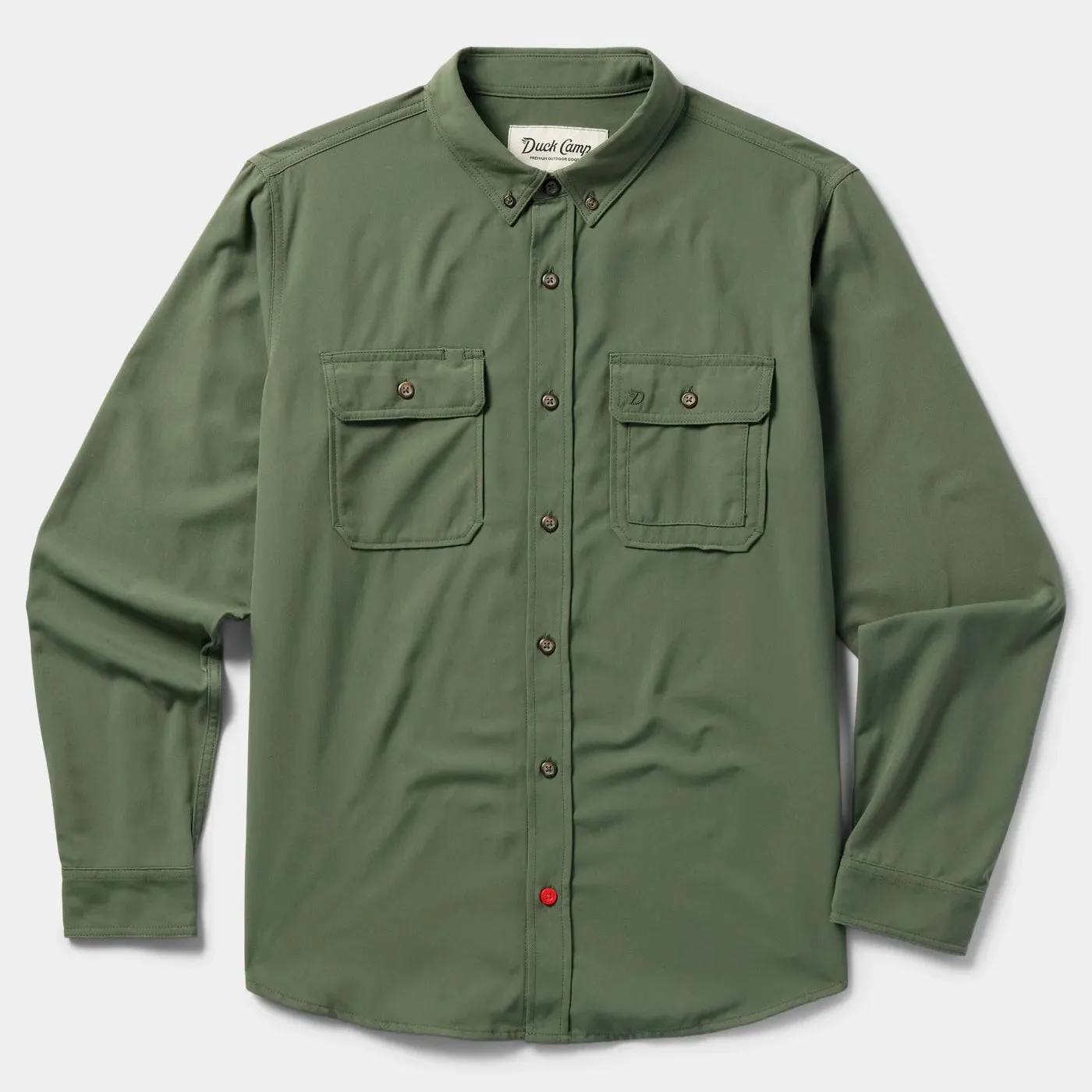 Field Shirt | Thyme | Duck Camp sold by Man Ready