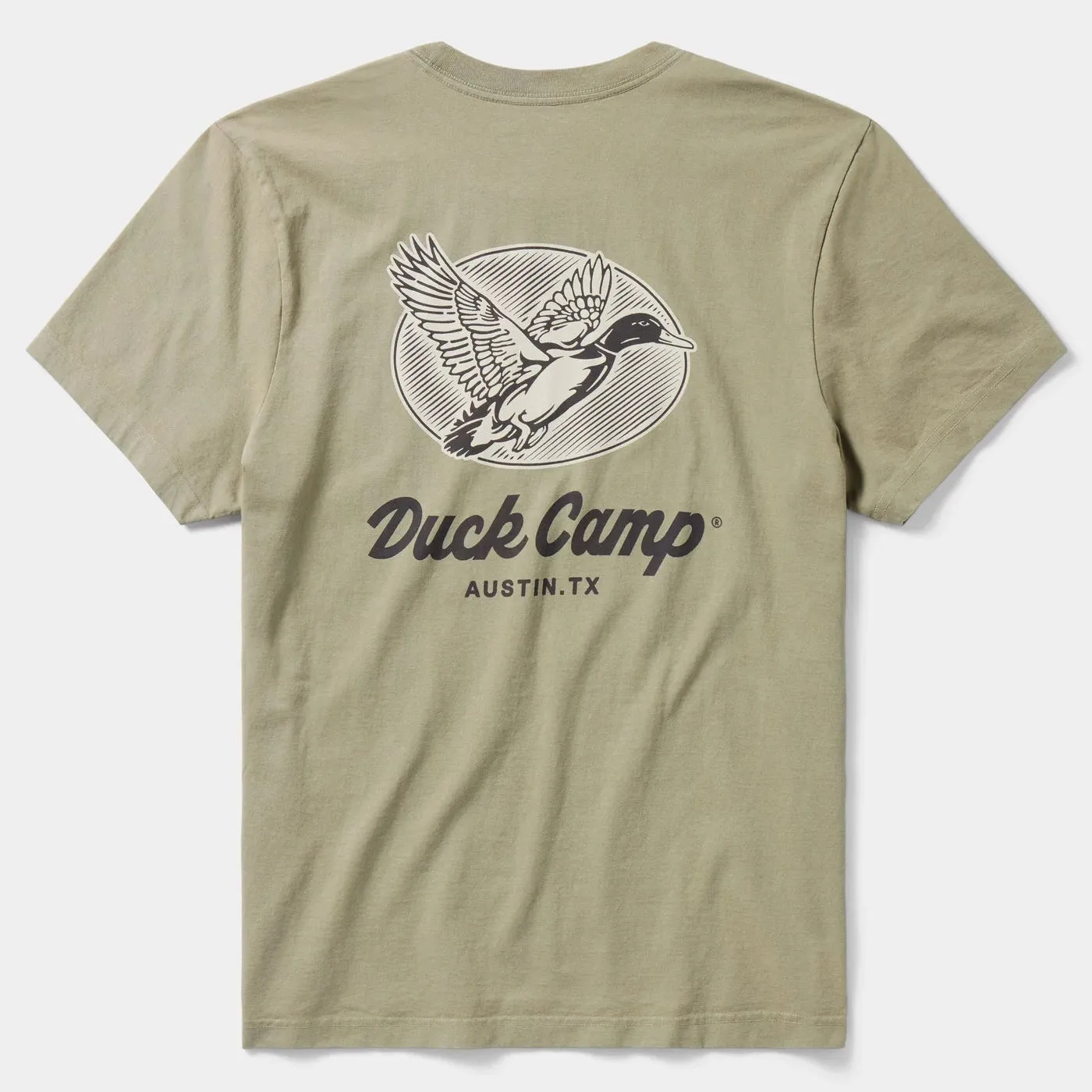 Lone Star Duck Tee | Vintage Khaki | Duck Camp sold by Man Ready