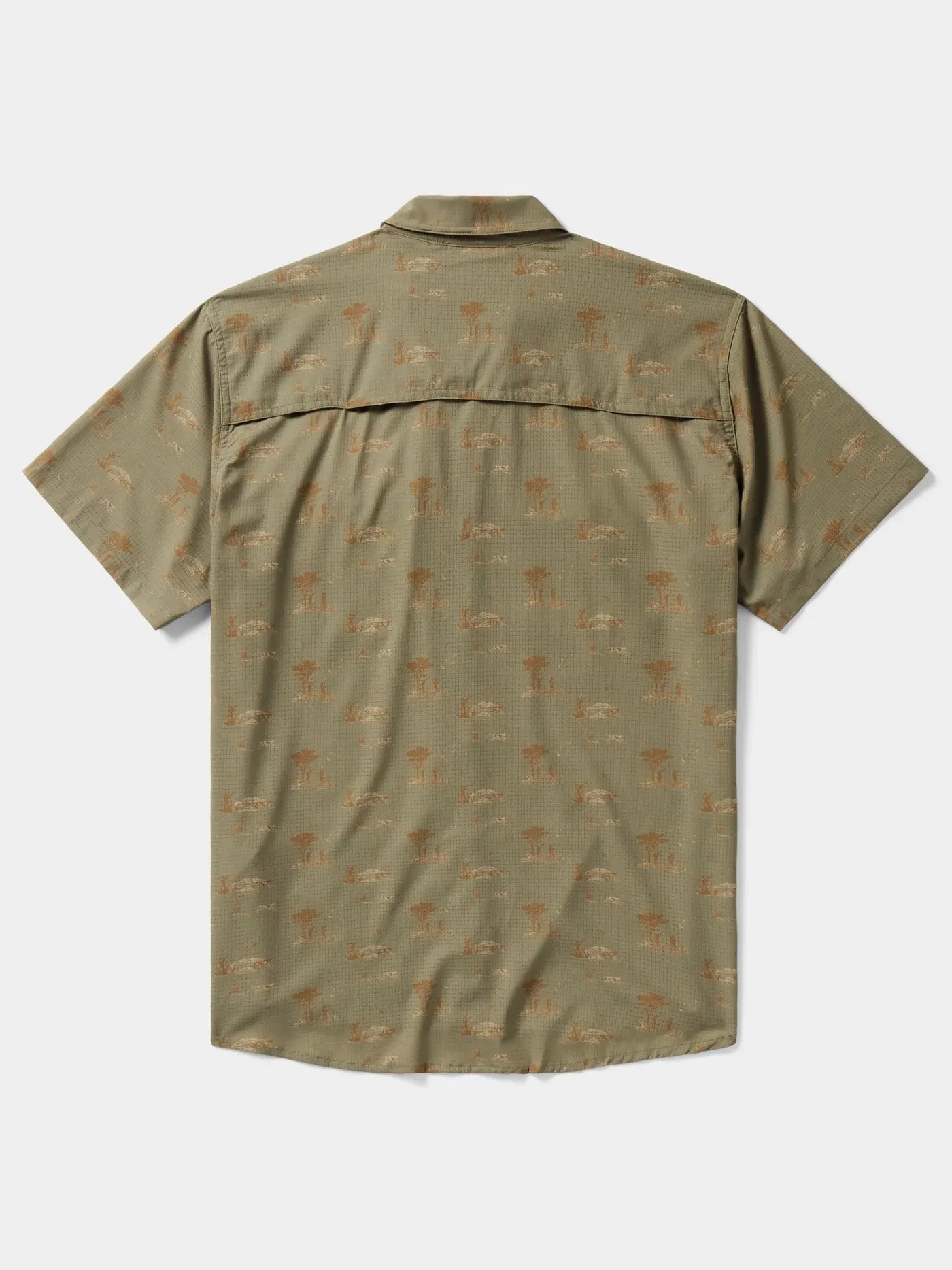 Cast & Blast Perforated Short Sleeve Shirt | Opening Day - Sagebrush | Duck Camp sold by Man Ready product image thumbnail 4
