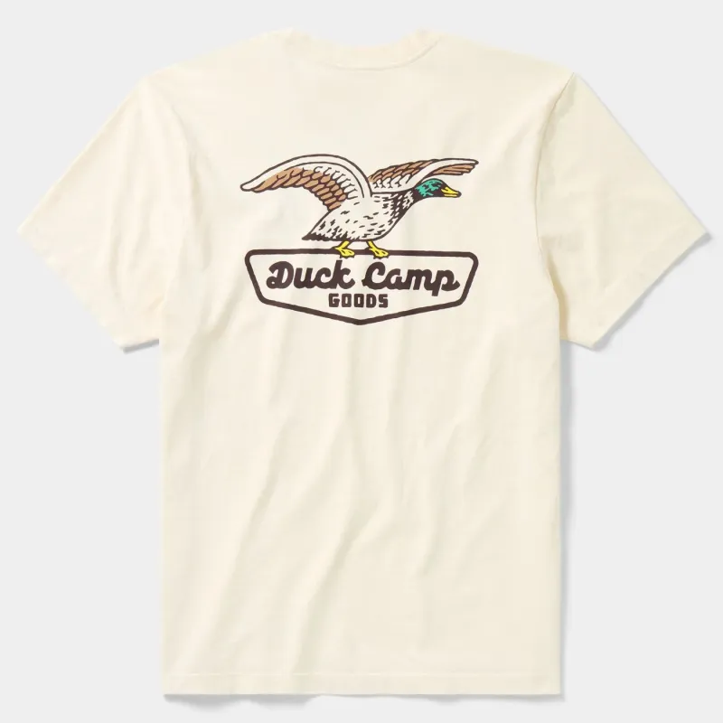 DC Shop Tee | Ivory | Duck Camp made by Man Ready