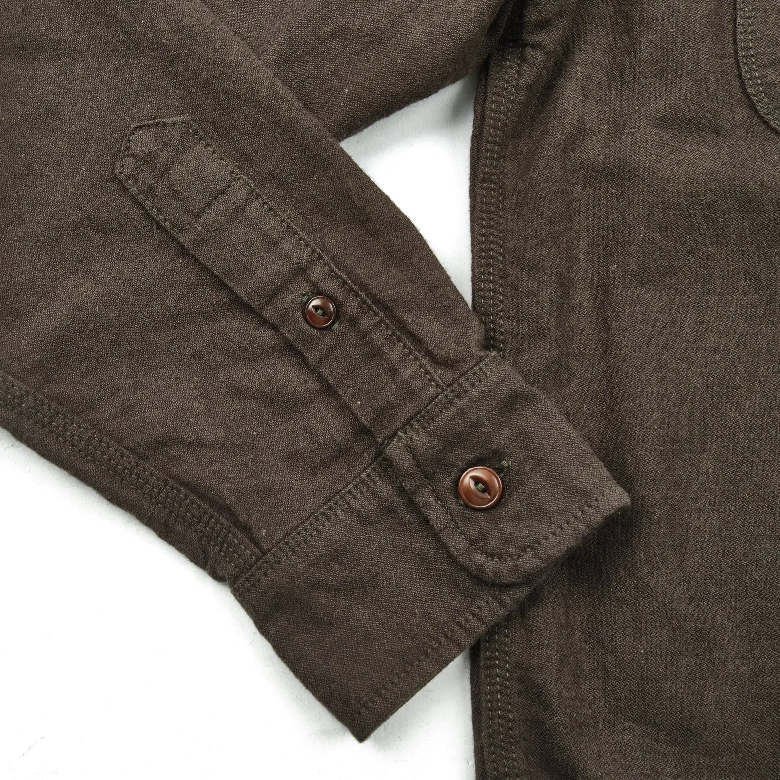 Wells Shirt | Oak | Freenote Cloth sold by Man Ready product image thumbnail 4