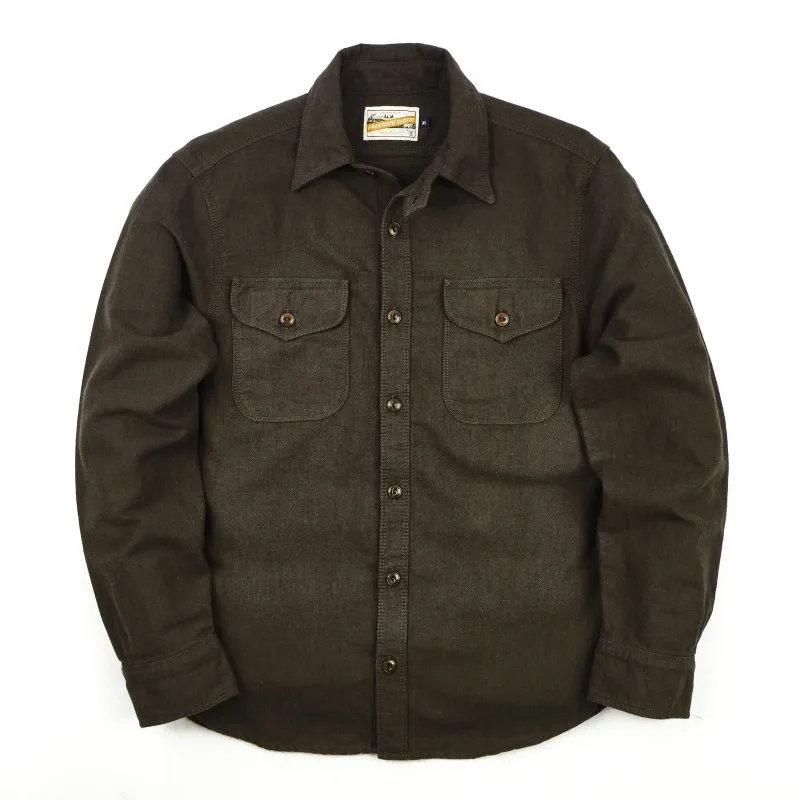 Wells Shirt | Oak | Freenote Cloth made by Freenote Cloth