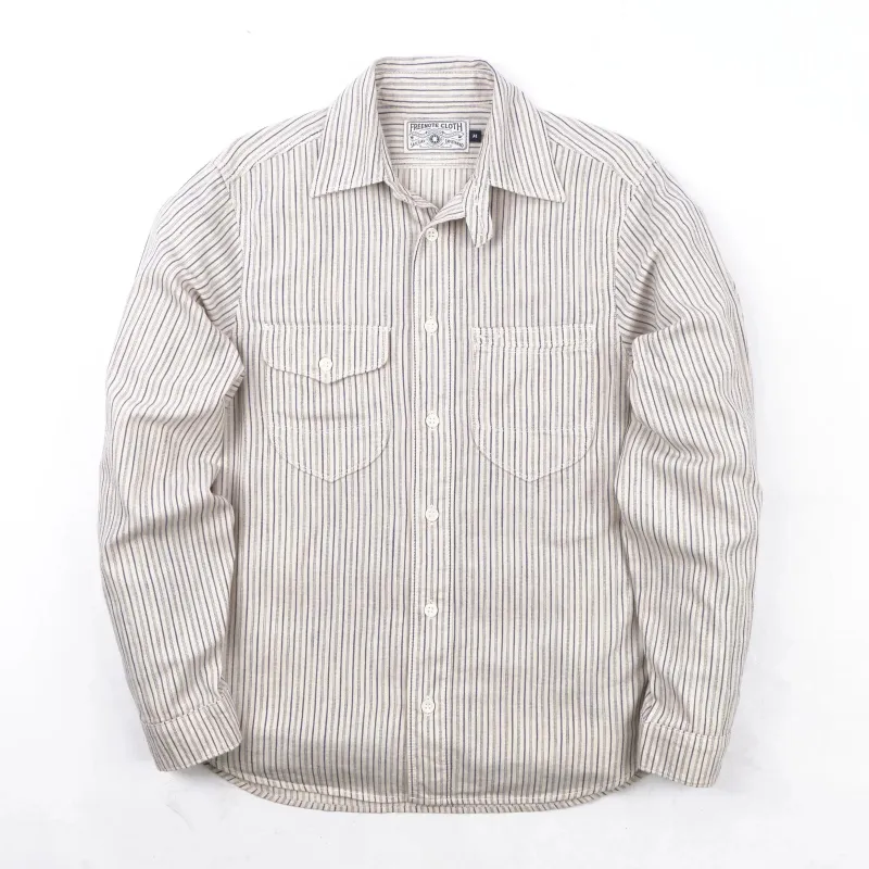 Modesto Shirt | Stripe | Freenote Cloth made by Freenote Cloth