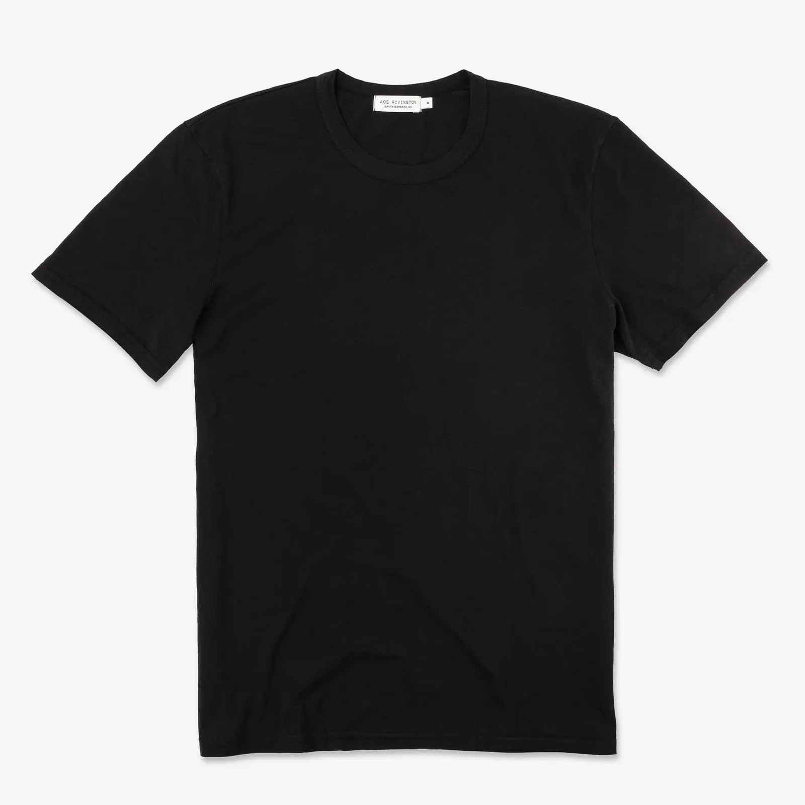 Super Soft "Supima" Cotton Tee | Black | Ace Rivington sold by Man Ready