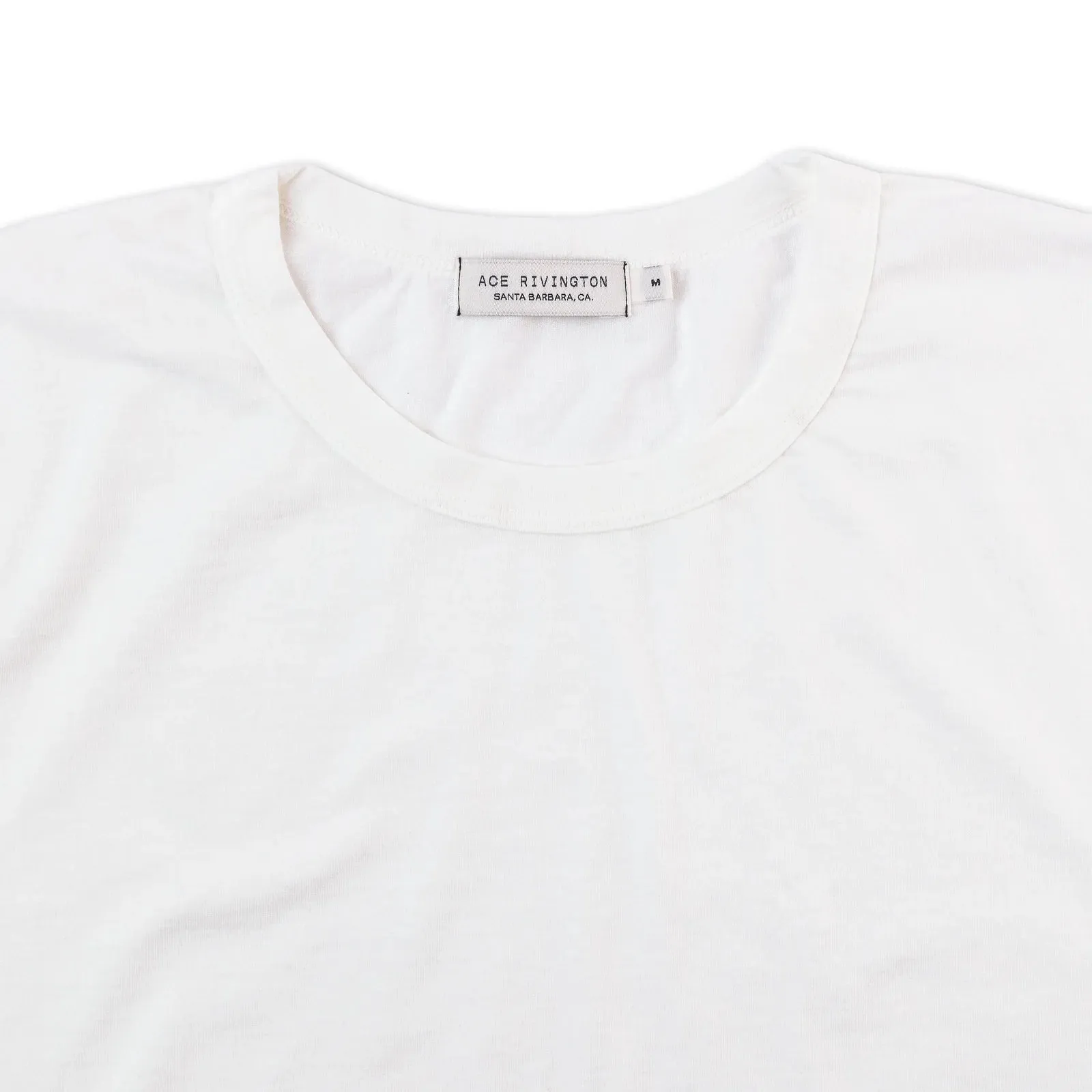 Super Soft "Supima" Cotton Tee | Chalk | Ace Rivington sold by Man Ready product image thumbnail 2