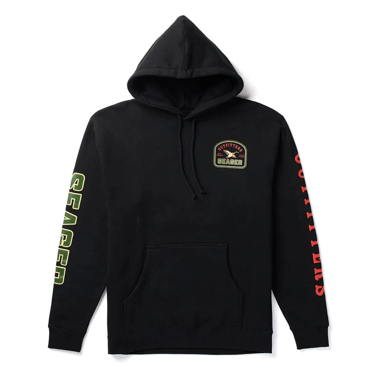 Outfitters Hoodie | Black | Seager Co. sold by Man Ready product image thumbnail 2