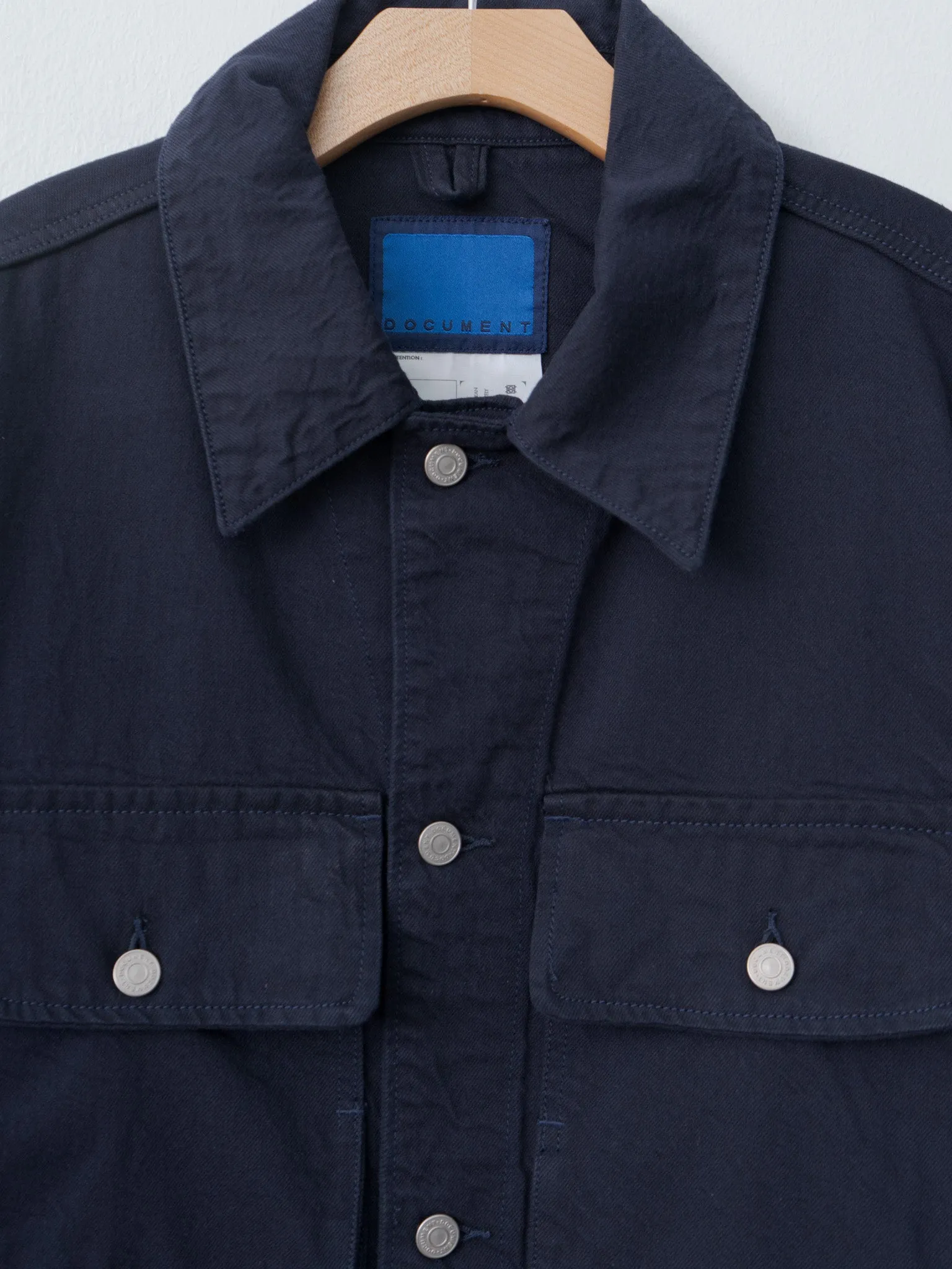 Non Fade Denim Jacket - Indigo sold by Namu Shop product image thumbnail 4