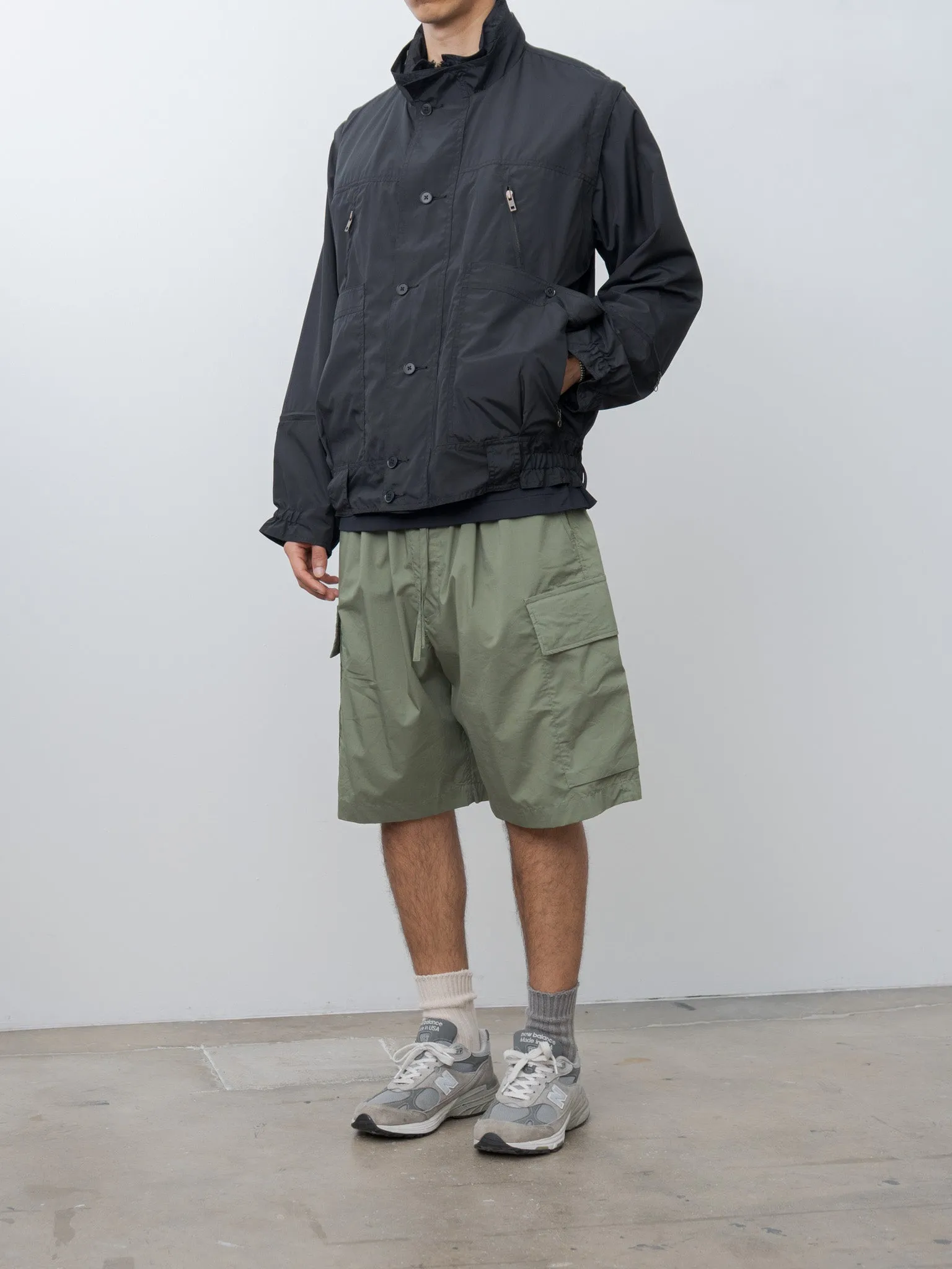 Cargo Shorts - Dull Olive sold by Namu Shop product image thumbnail 3