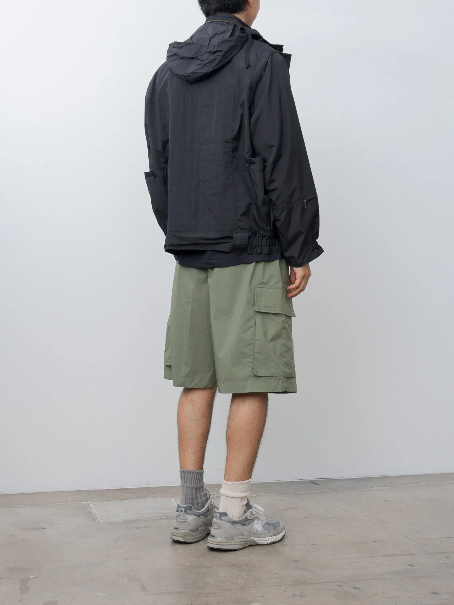 Cargo Shorts - Dull Olive sold by Namu Shop product image thumbnail 4