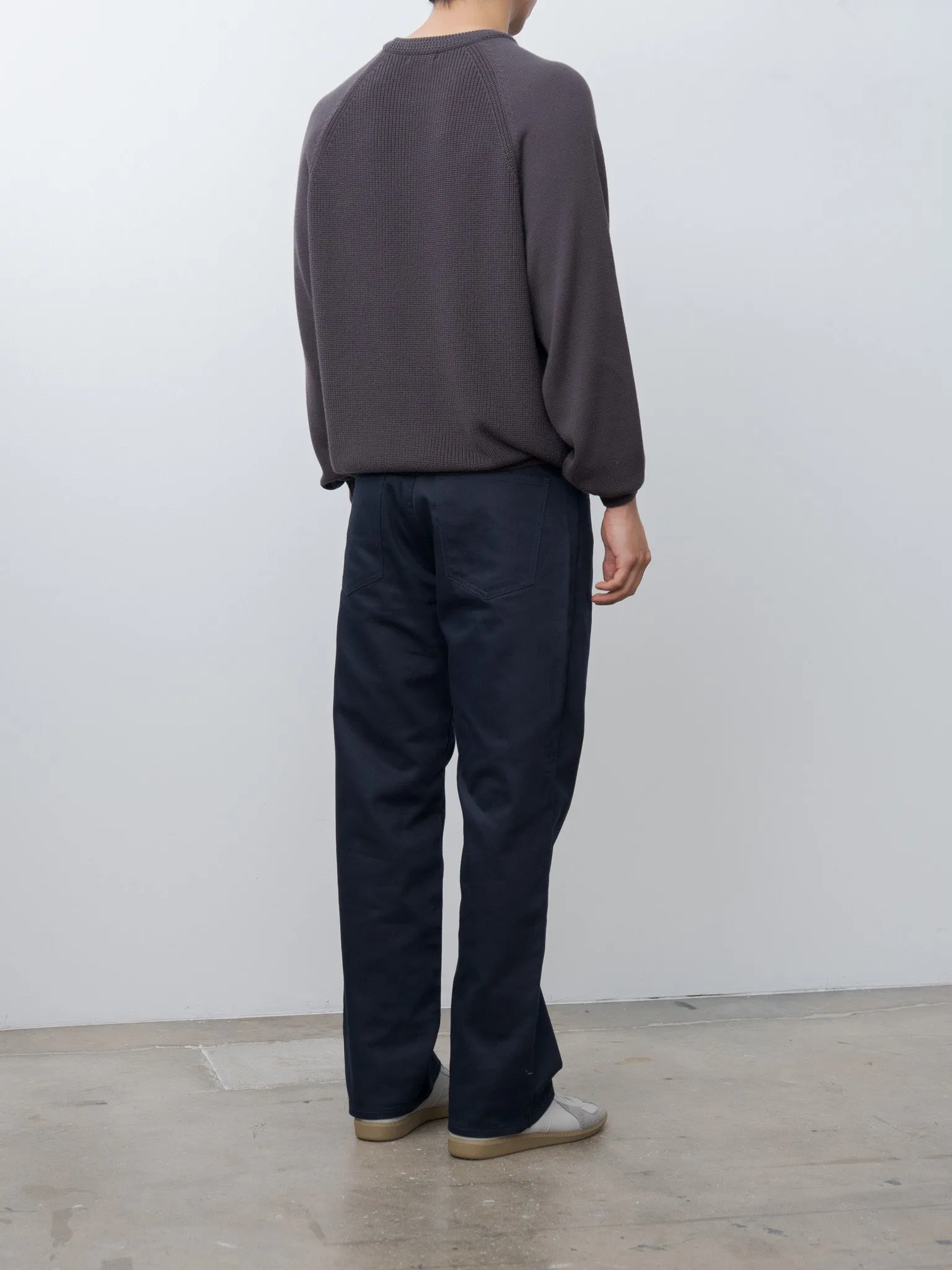 Rib Knit Sweater - Charcoal sold by Namu Shop product image thumbnail 4