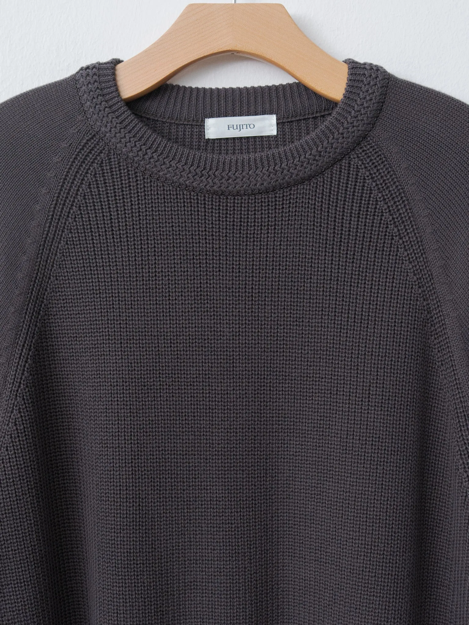 Rib Knit Sweater - Charcoal sold by Namu Shop product image thumbnail 5