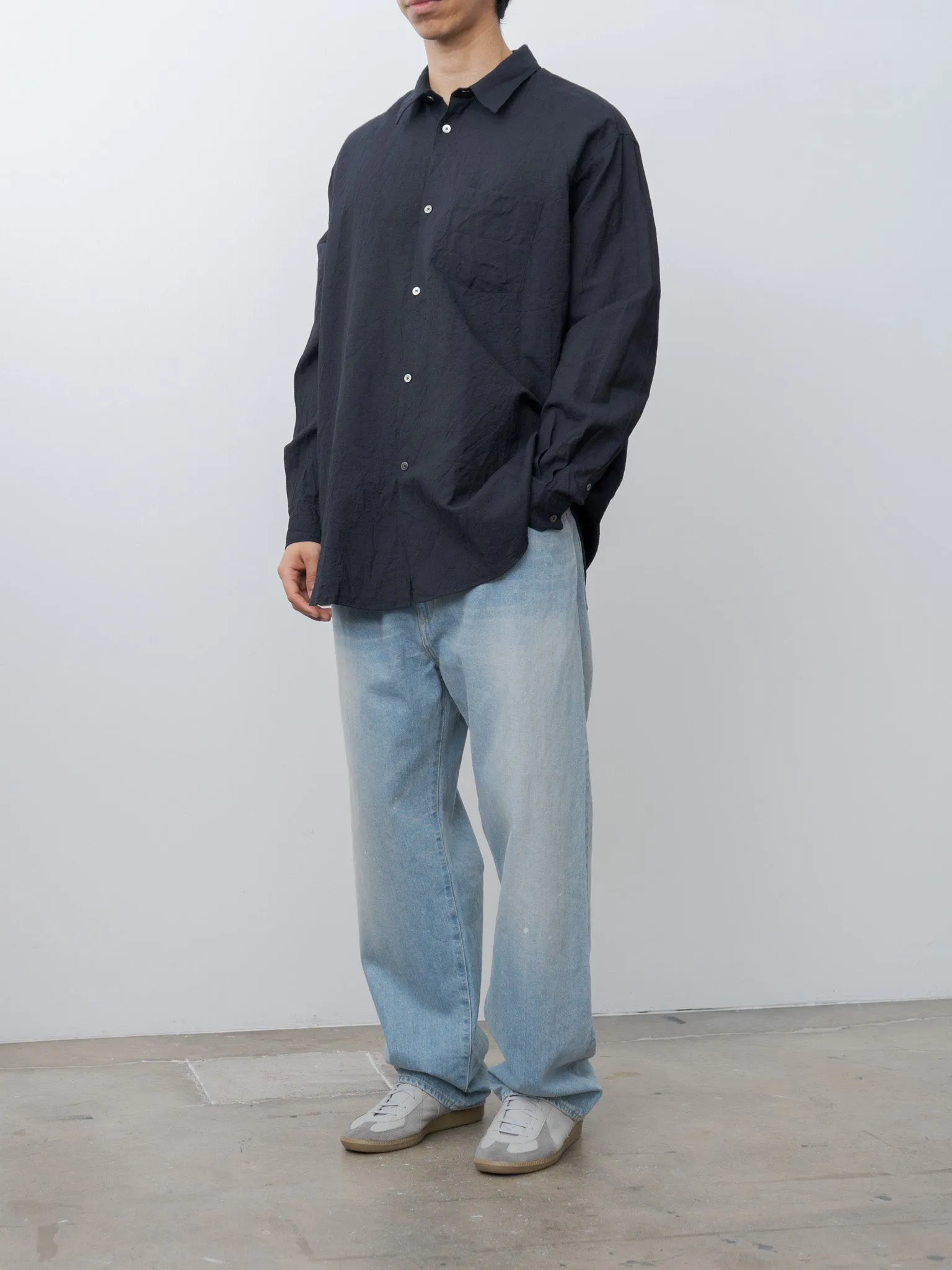 B/S Shirt - Dark Navy sold by Namu Shop product image thumbnail 3