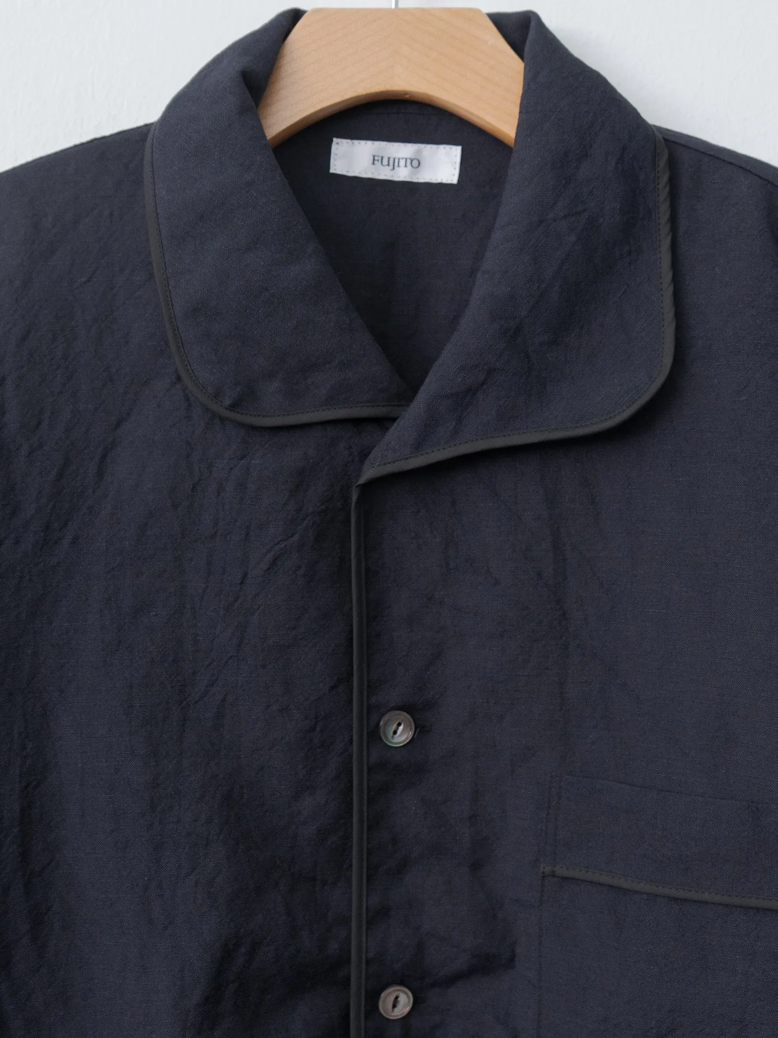 S/S Pajama Shirt - Dark Navy sold by Namu Shop product image thumbnail 5