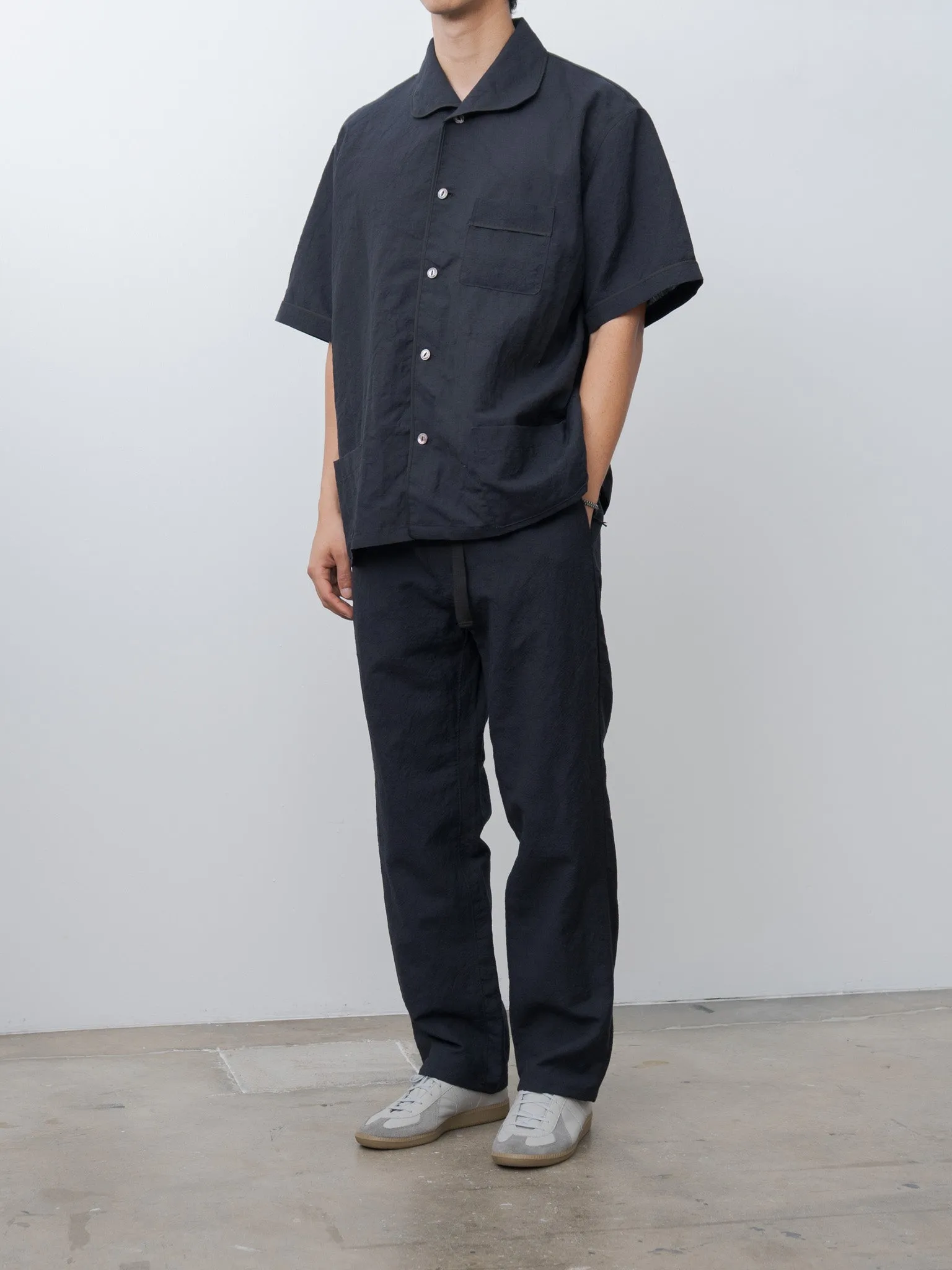 S/S Pajama Shirt - Dark Navy sold by Namu Shop product image thumbnail 3