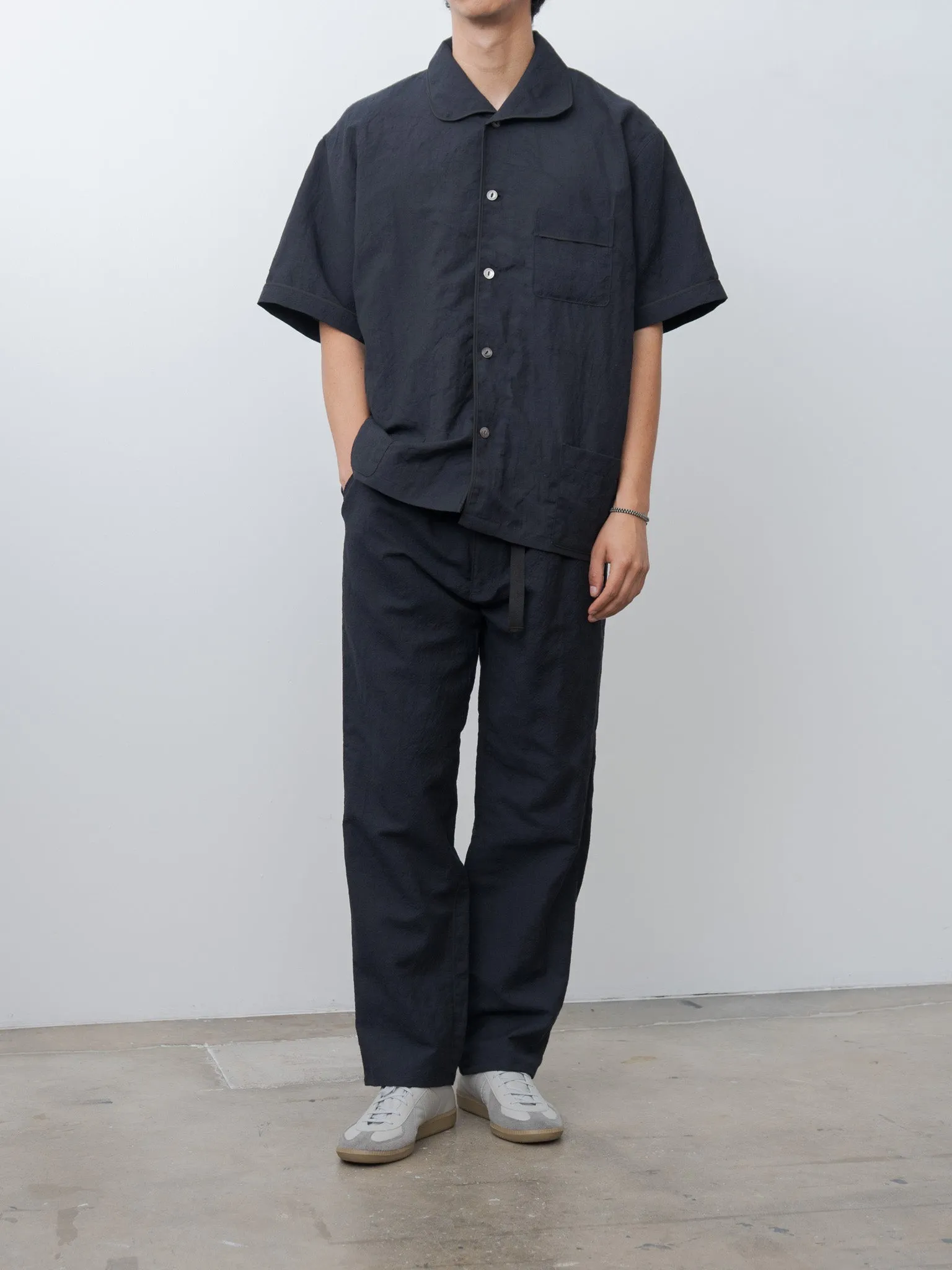 S/S Pajama Shirt - Dark Navy sold by Namu Shop product image thumbnail 2