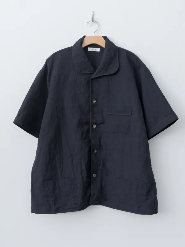 S/S Pajama Shirt - Dark Navy sold by Namu Shop