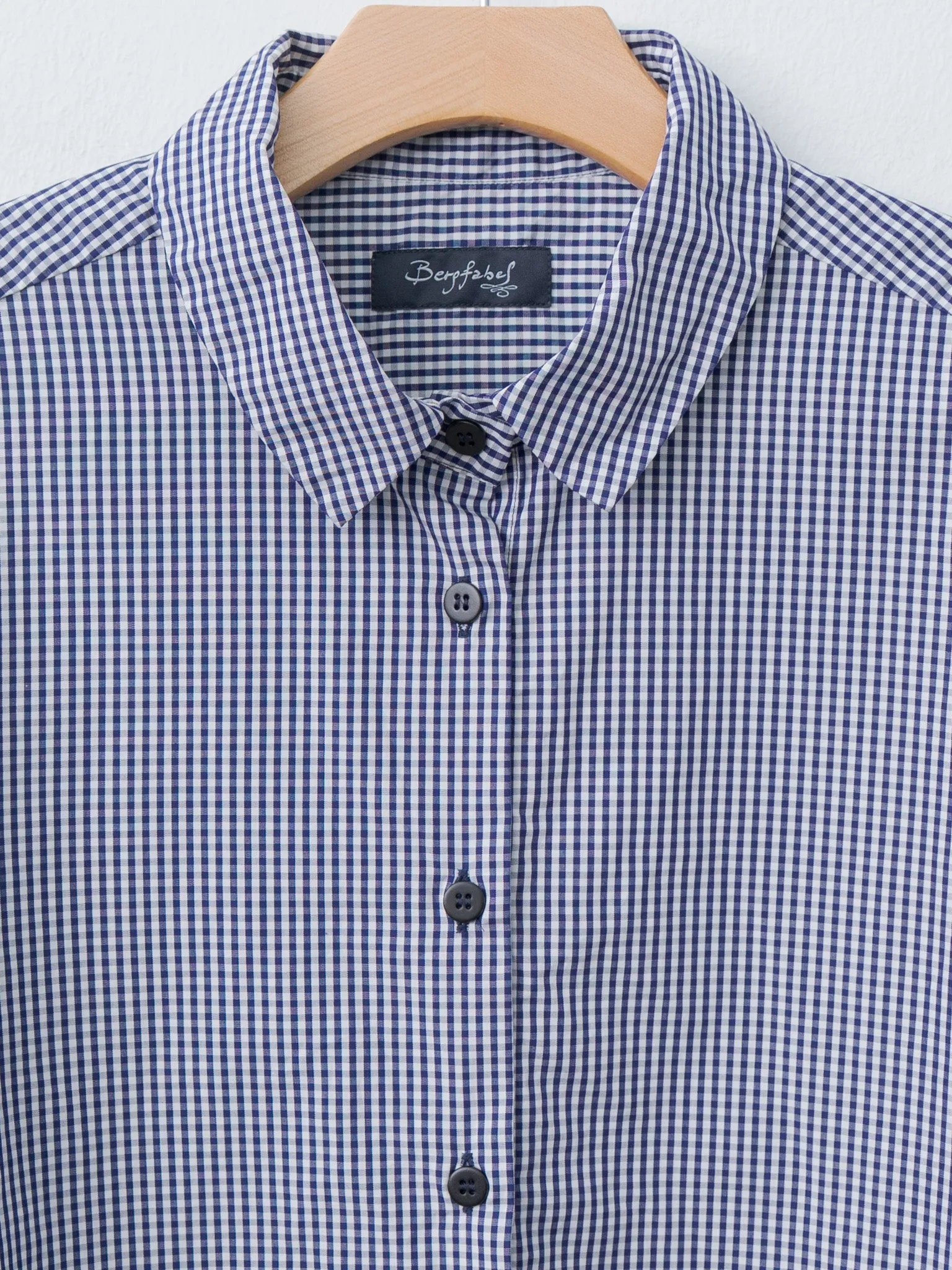 Ella Shirt - Navy Check sold by Namu Shop product image thumbnail 5