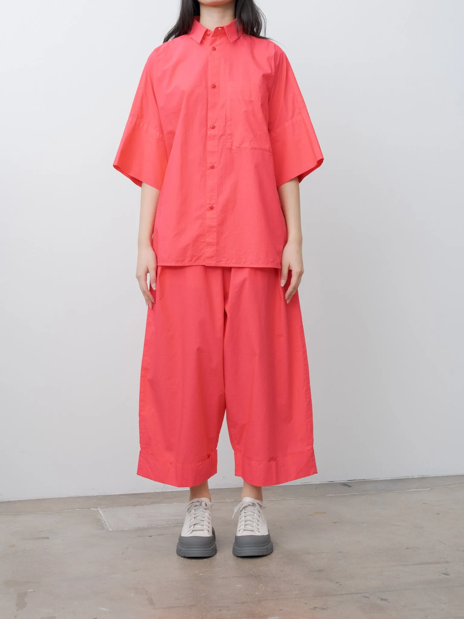 The Tinker Shirt - Poplin Tomato sold by Namu Shop product image thumbnail 2