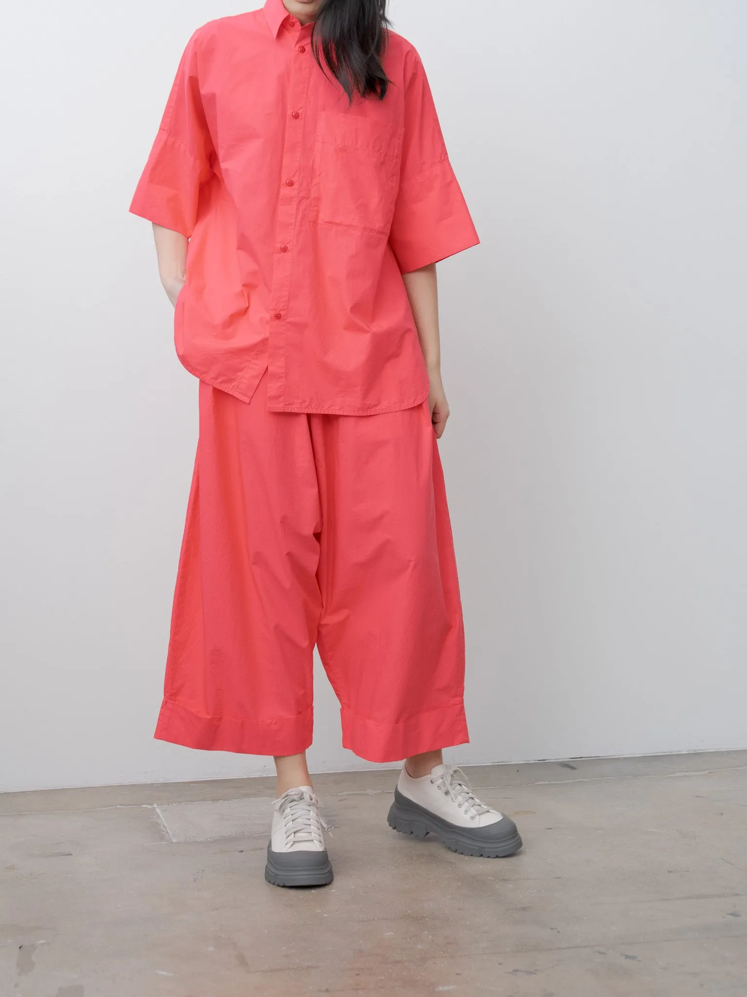 The Tinker Shirt - Poplin Tomato sold by Namu Shop product image thumbnail 5