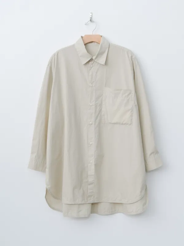 The Painter Shirt - Poplin Porridge sold by Namu Shop