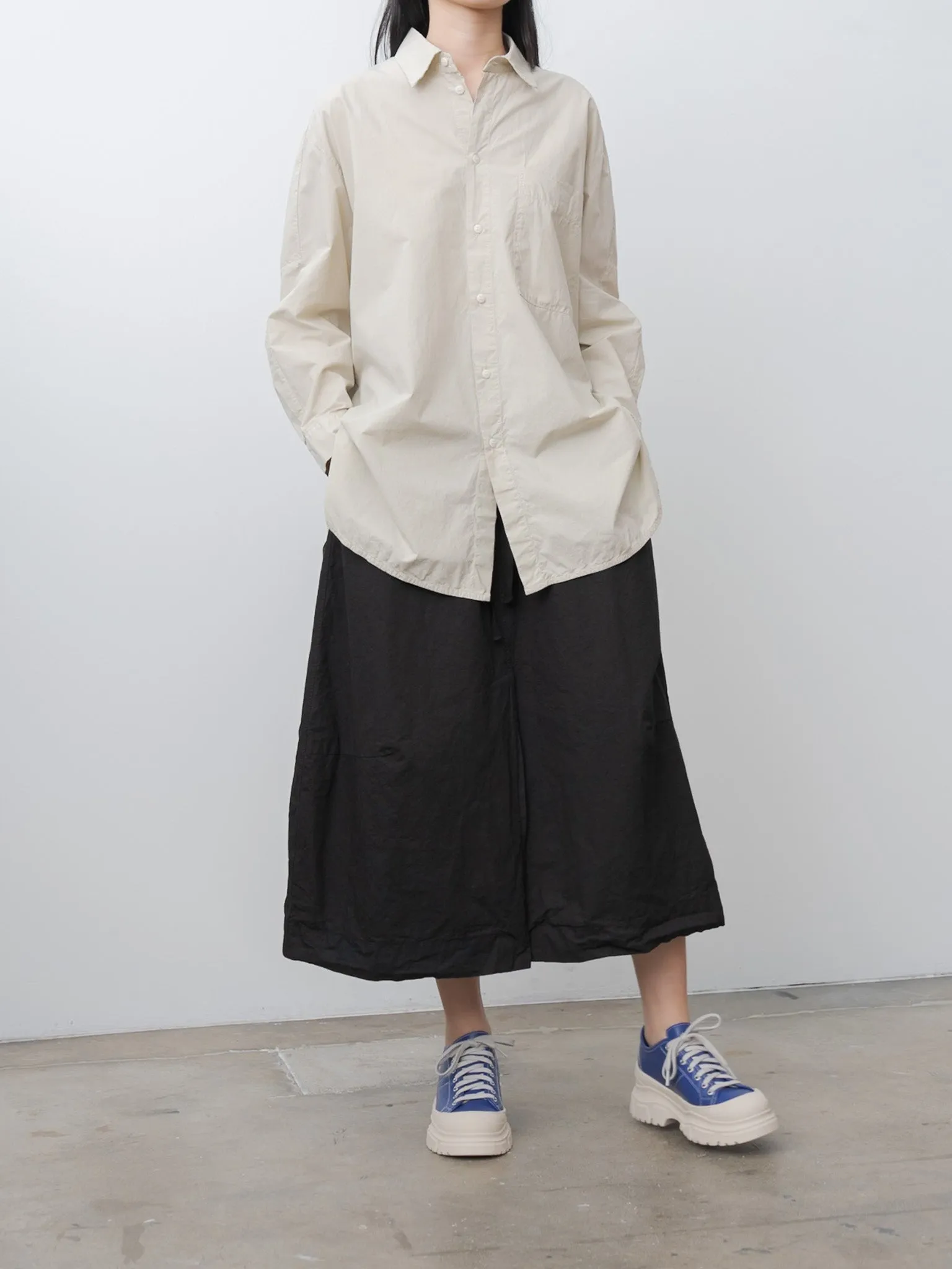 The Painter Shirt - Poplin Porridge sold by Namu Shop product image thumbnail 2