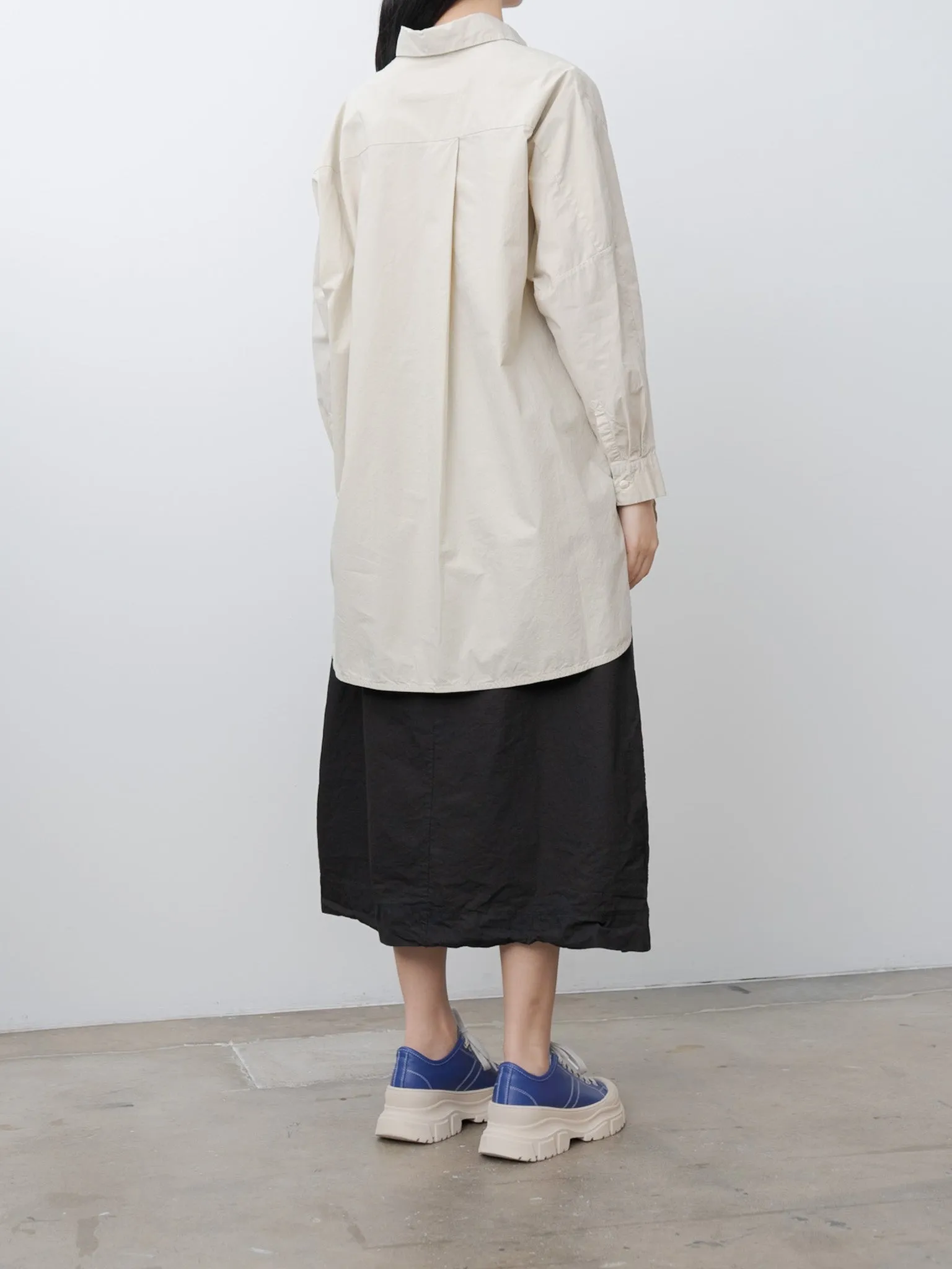 The Painter Shirt - Poplin Porridge sold by Namu Shop product image thumbnail 4