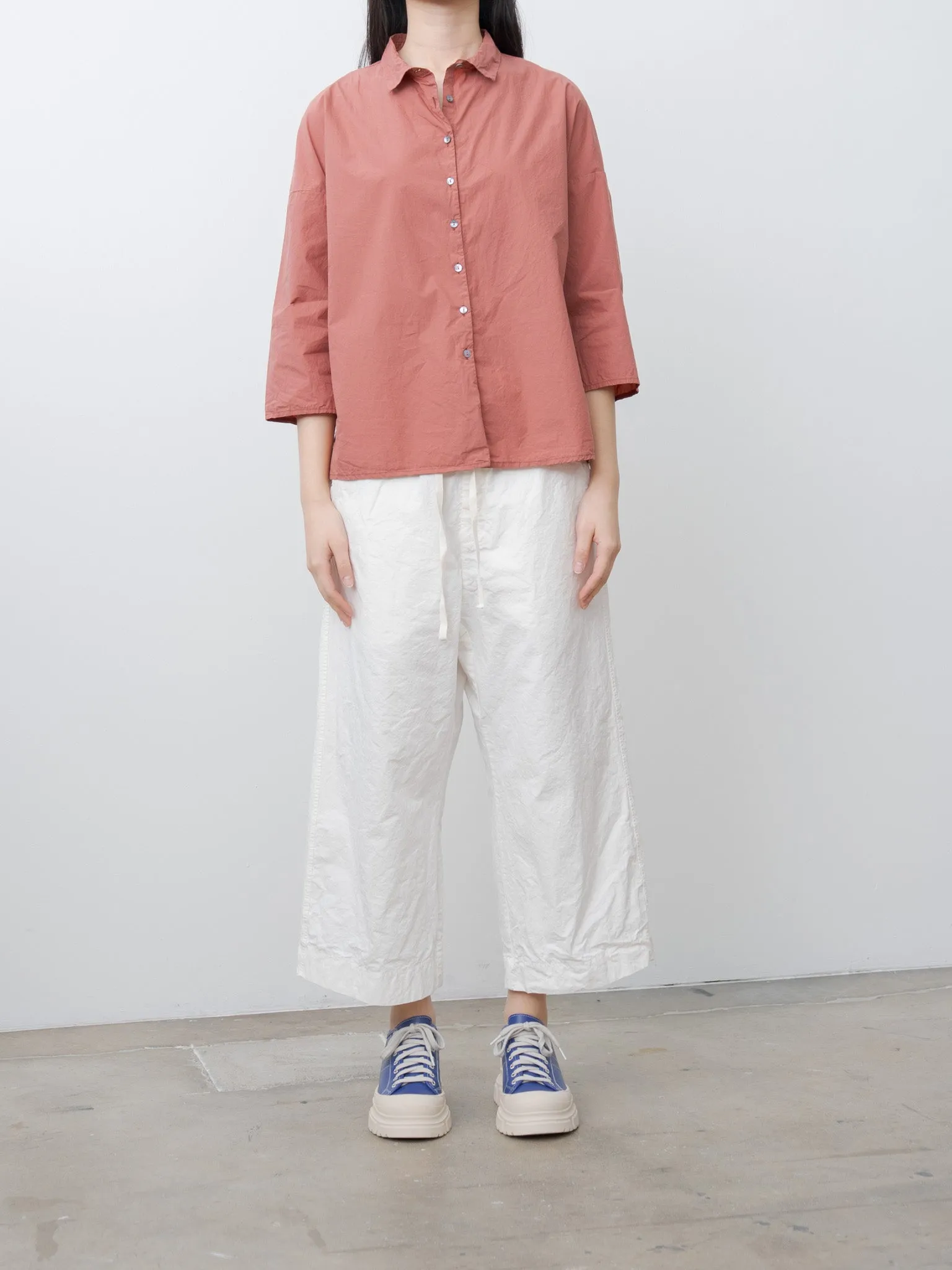 Wide & Short Trousers CC - Milk sold by Namu Shop product image thumbnail 3