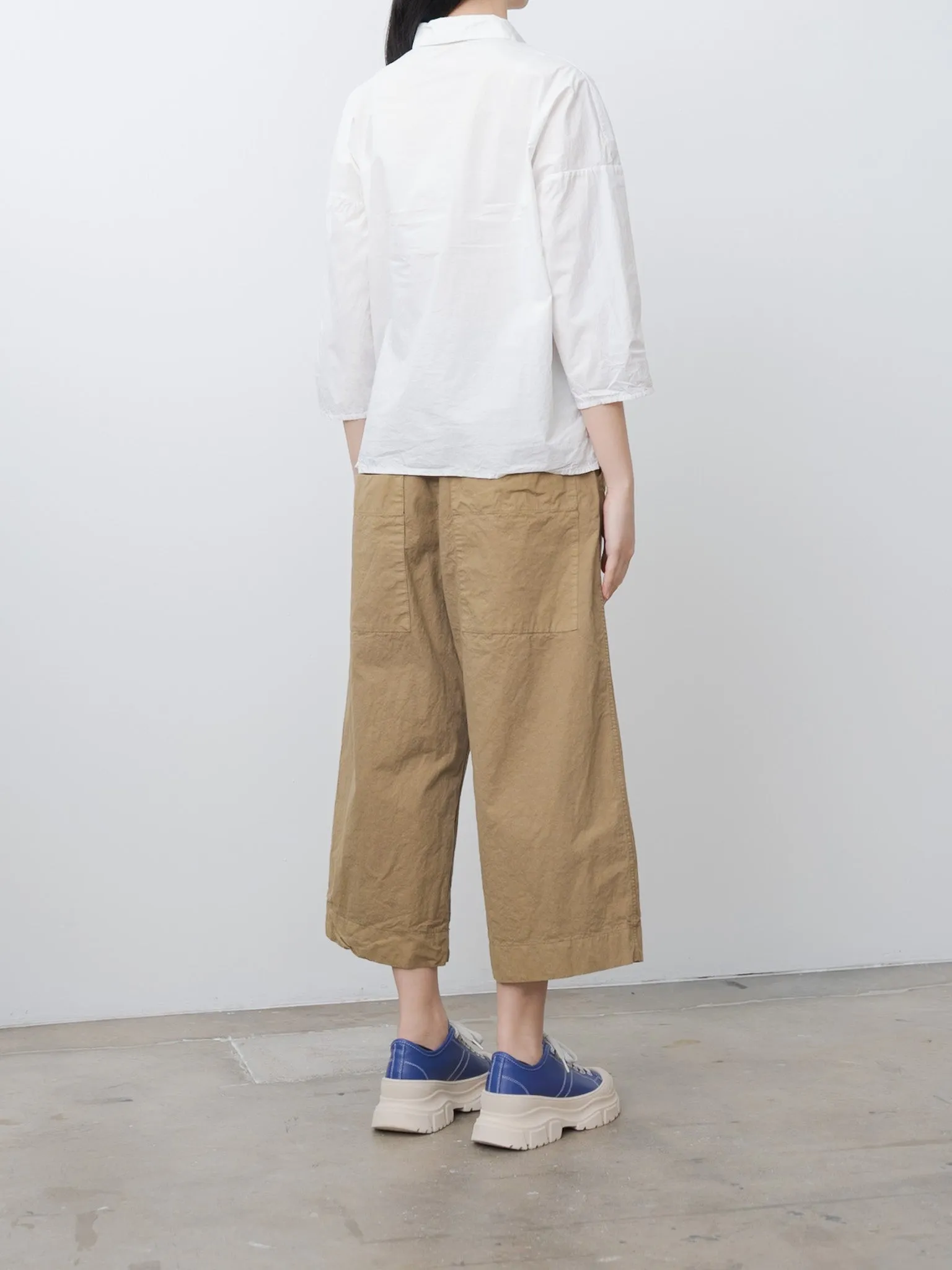 Wide & Short Trousers CC - Gold sold by Namu Shop product image thumbnail 4