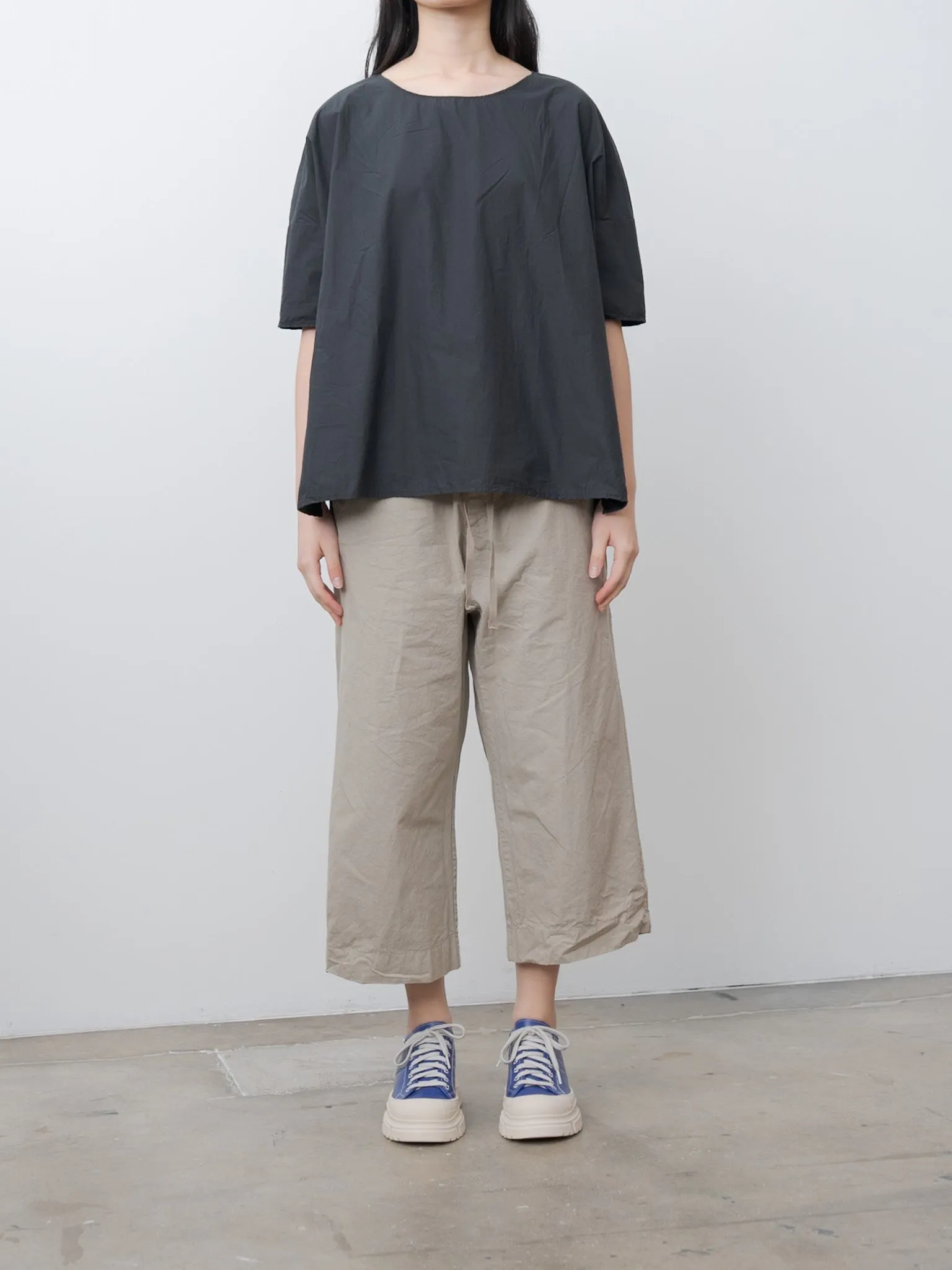 Wide & Short Trousers CC - Stone sold by Namu Shop product image thumbnail 3