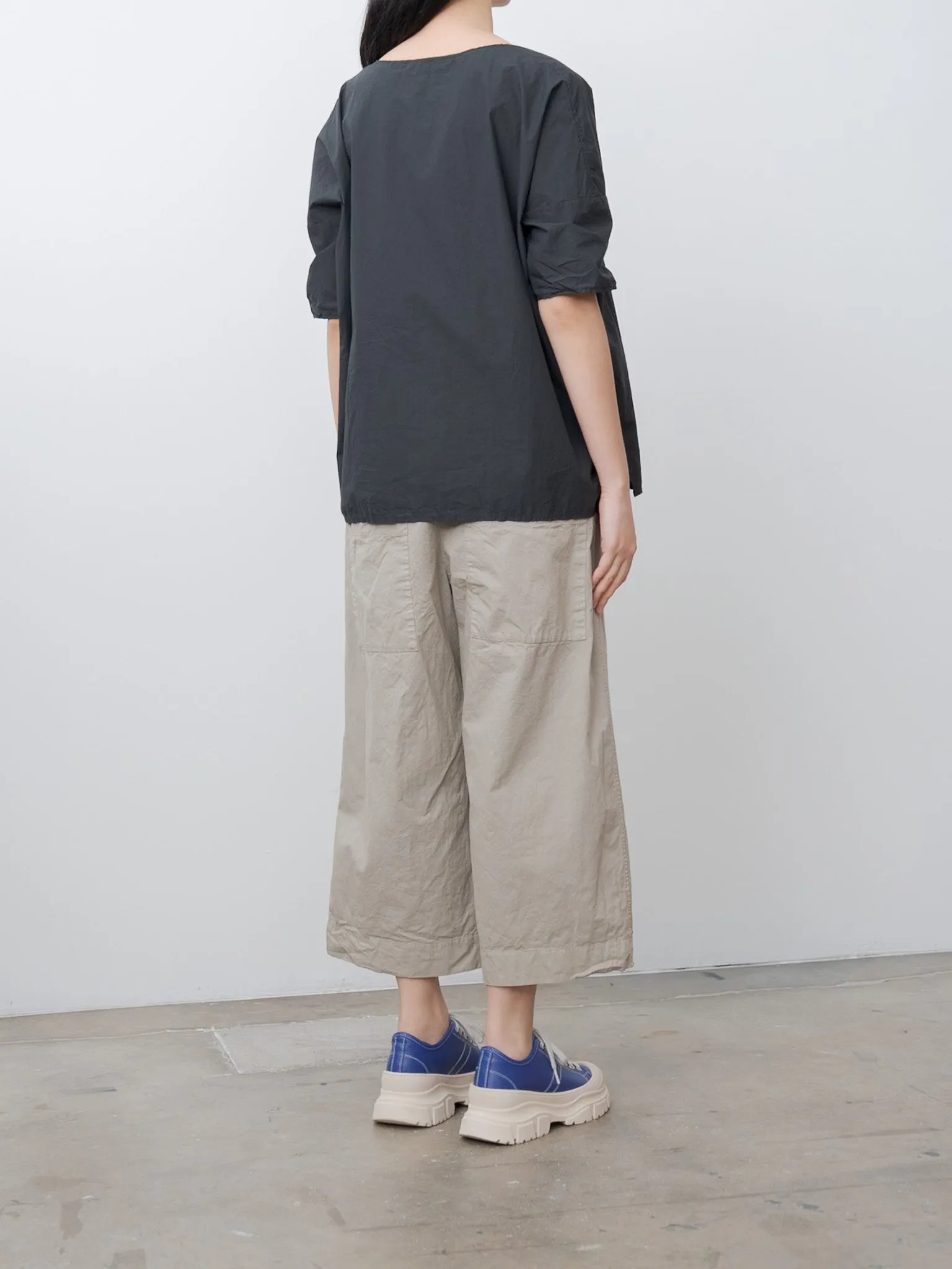Wide & Short Trousers CC - Stone sold by Namu Shop product image thumbnail 4