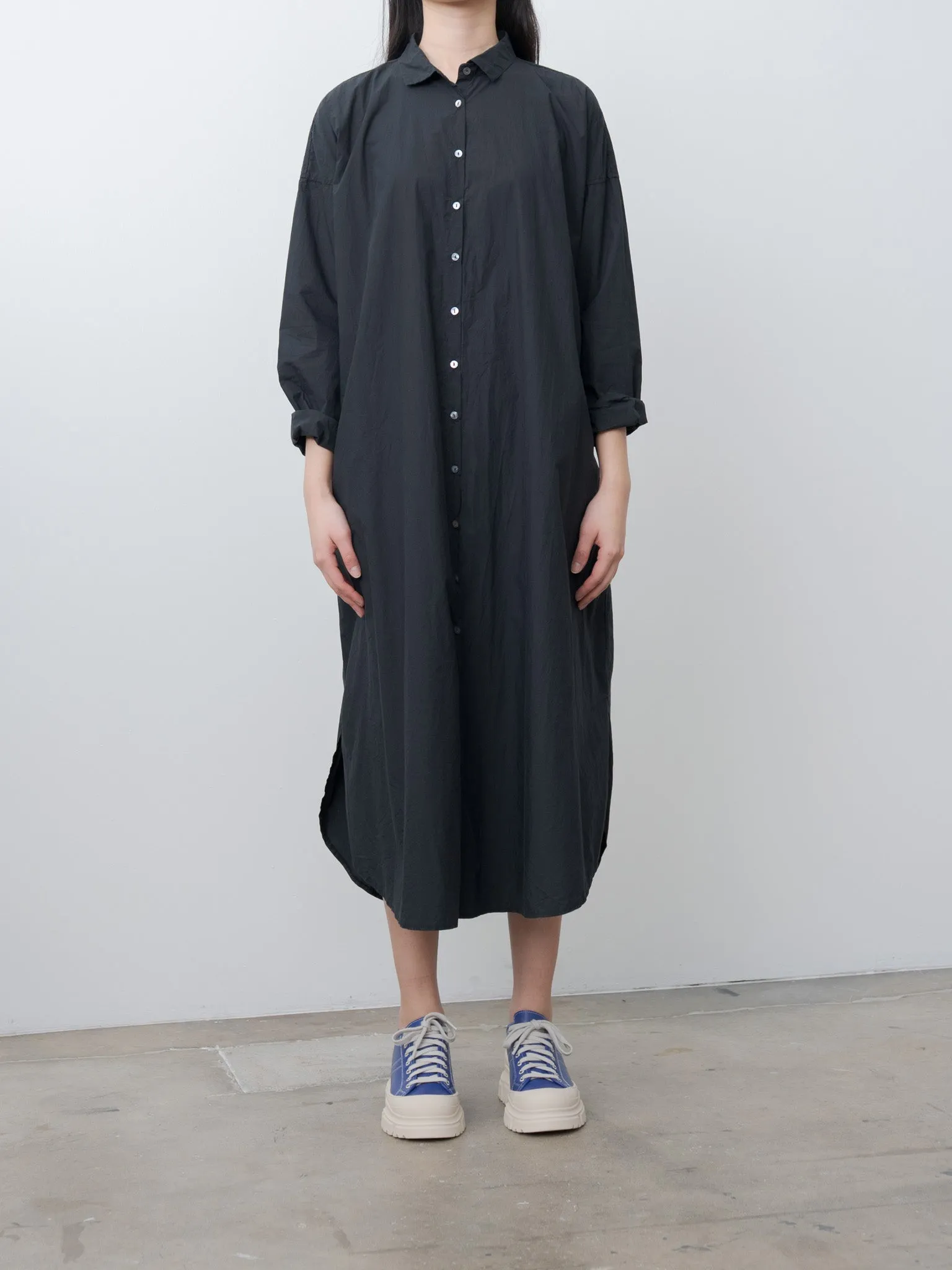 Long Shirt Dress TC - Black sold by Namu Shop product image thumbnail 2