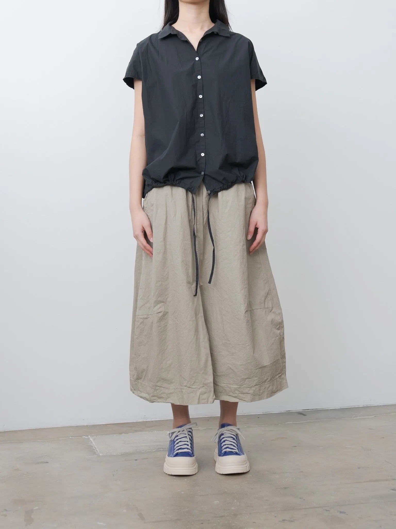 Short Sleeveless Shirt TC - Black sold by Namu Shop product image thumbnail 2