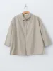 Short Collar Shirt TC - Stone sold by Namu Shop