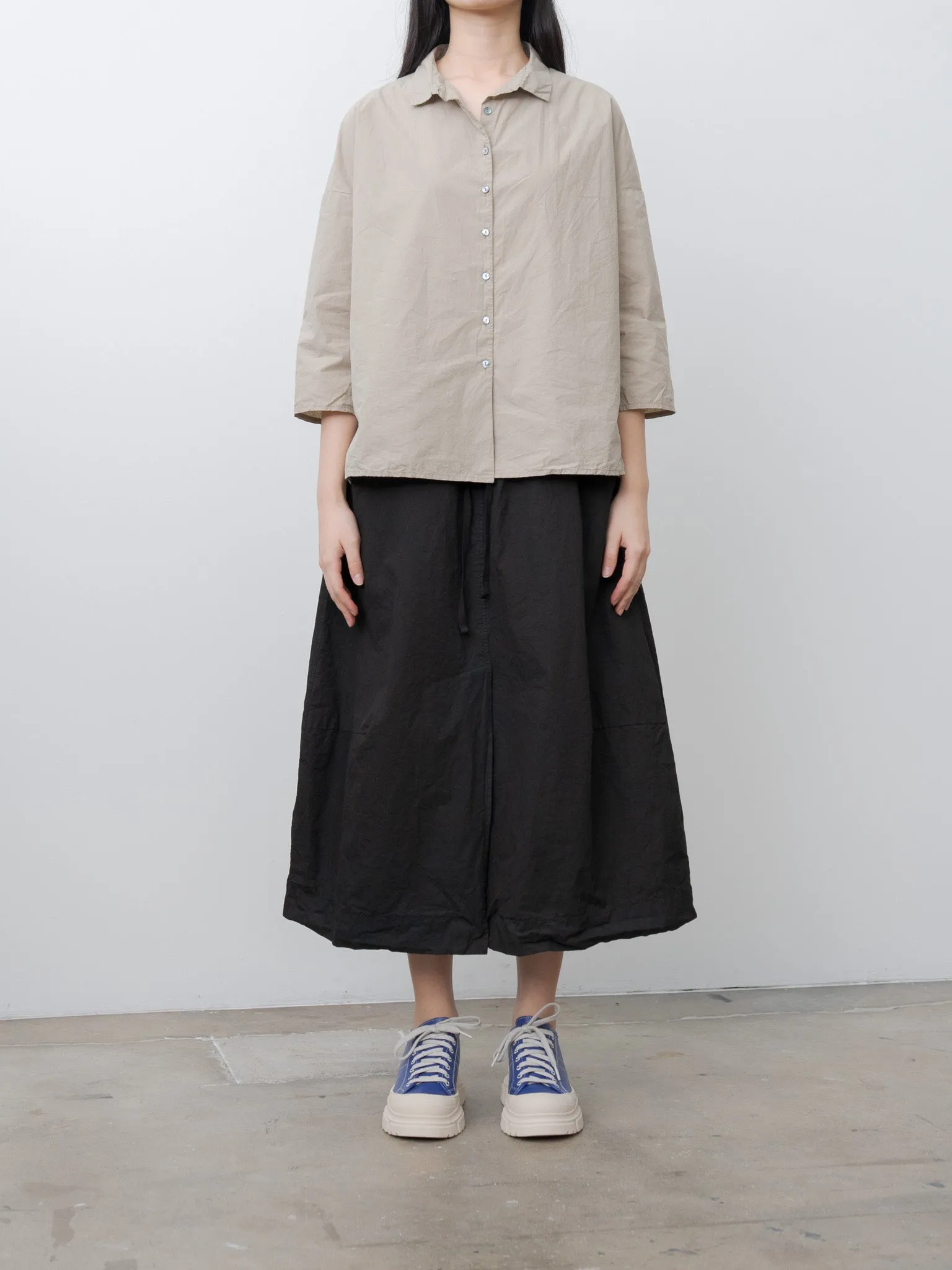 Short Collar Shirt TC - Stone sold by Namu Shop product image thumbnail 3