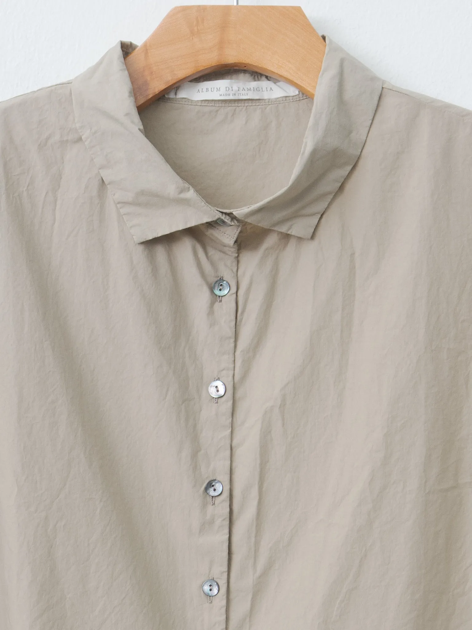 Short Collar Shirt TC - Stone sold by Namu Shop product image thumbnail 2